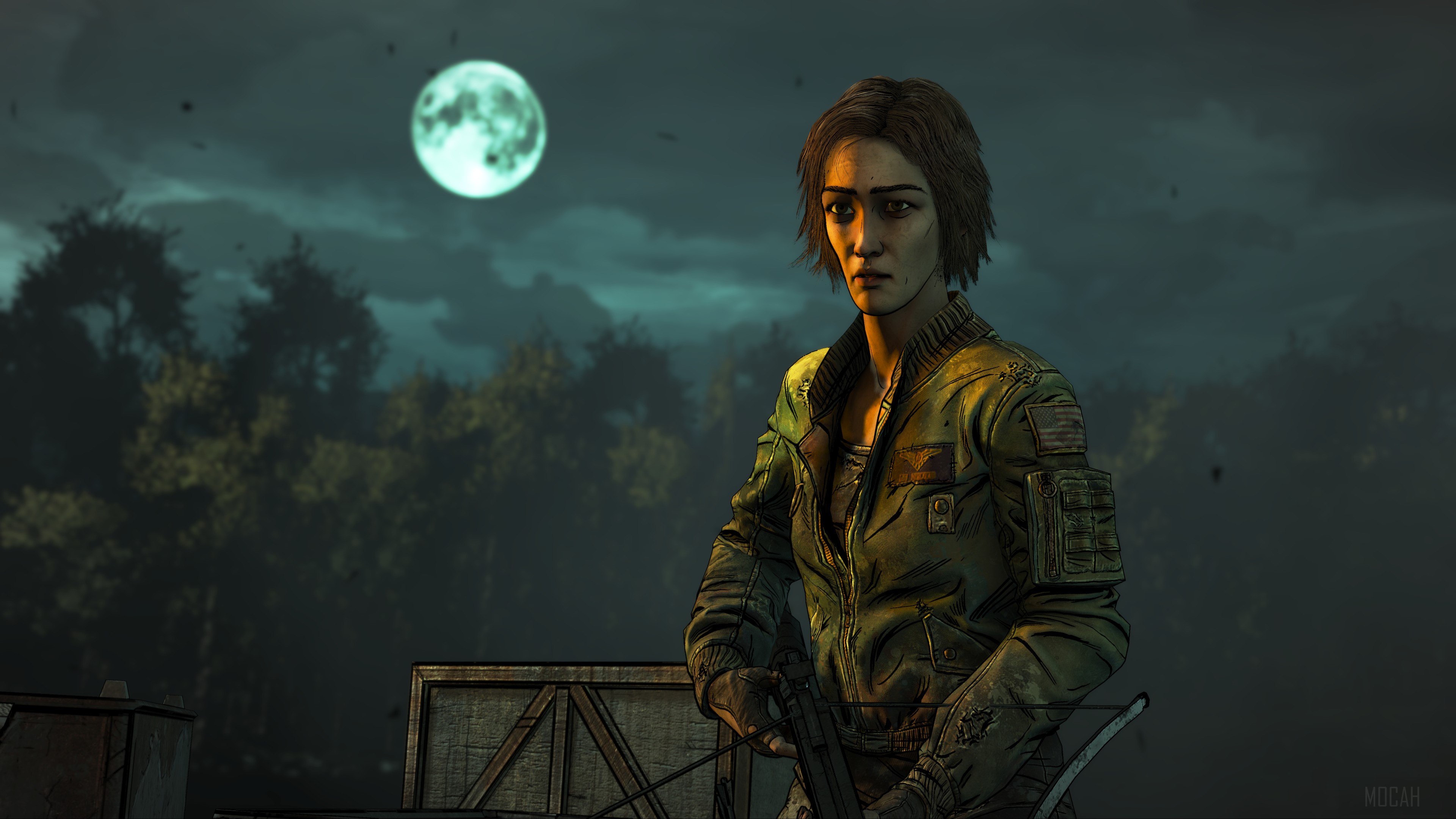 Clementine from The Walking Dead The Final Season 4K HD Wallpaper