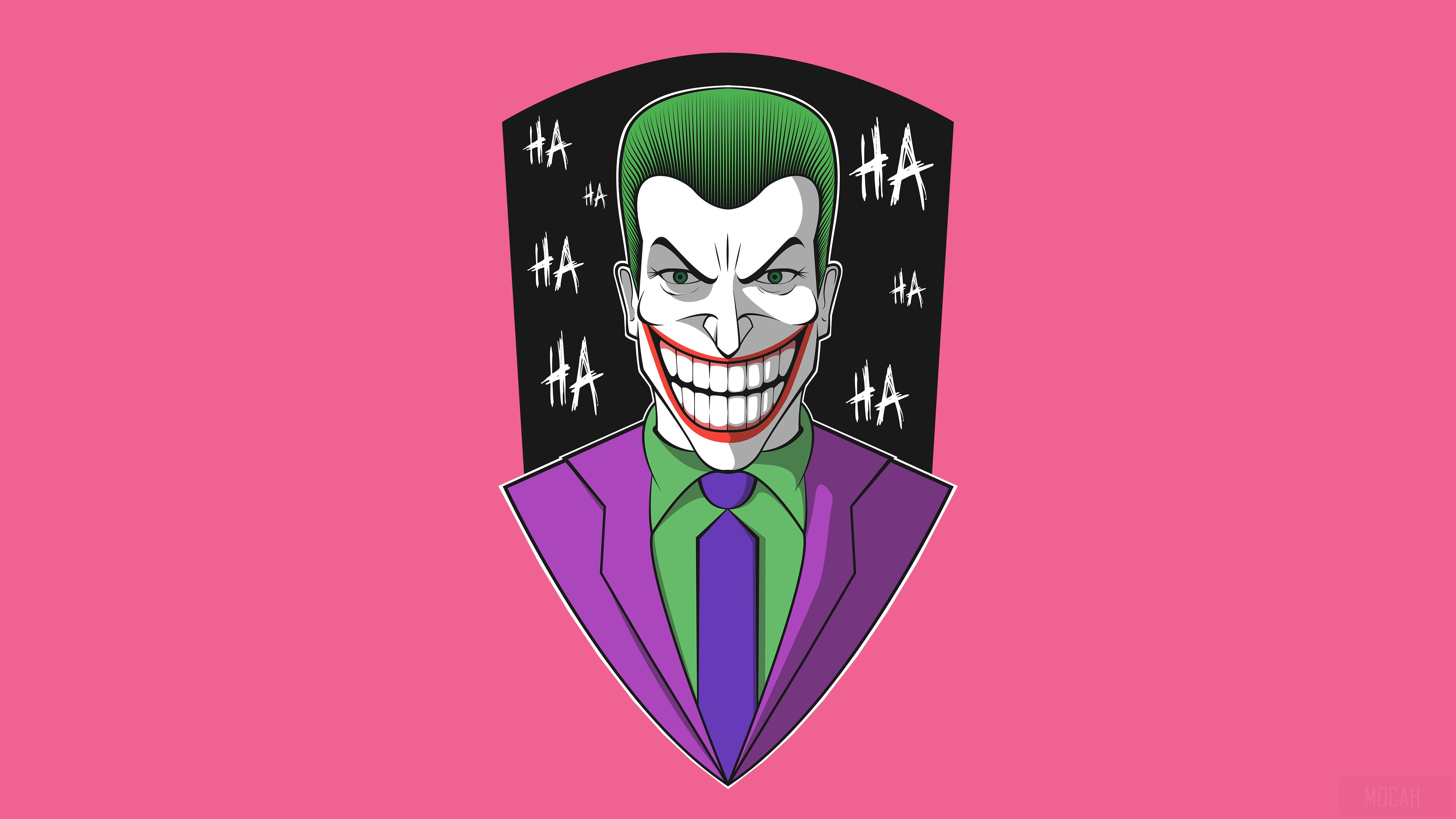 The Joker from Batman 4K HD Wallpaper