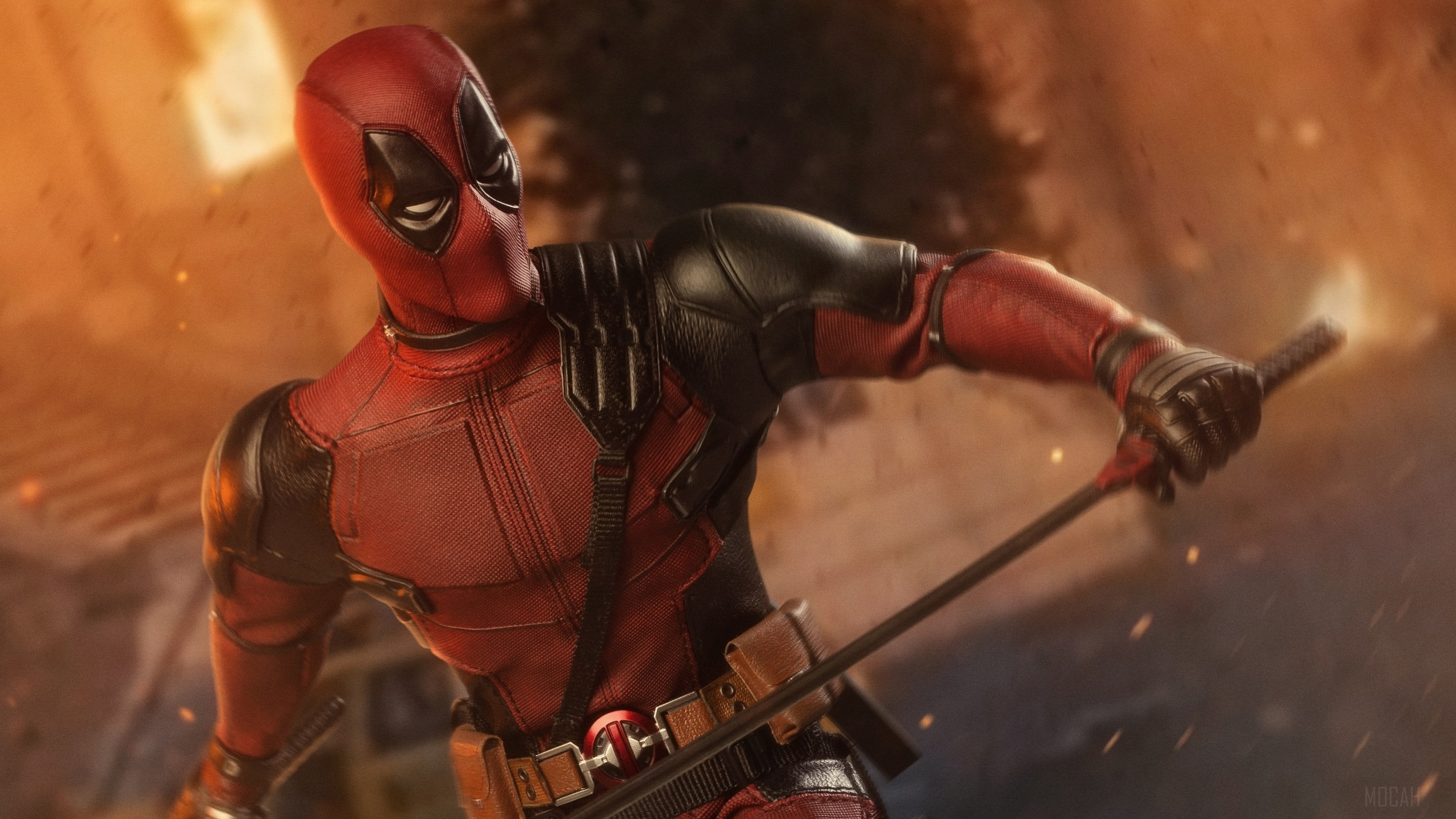Deadpool in 4K HD Wallpaper
