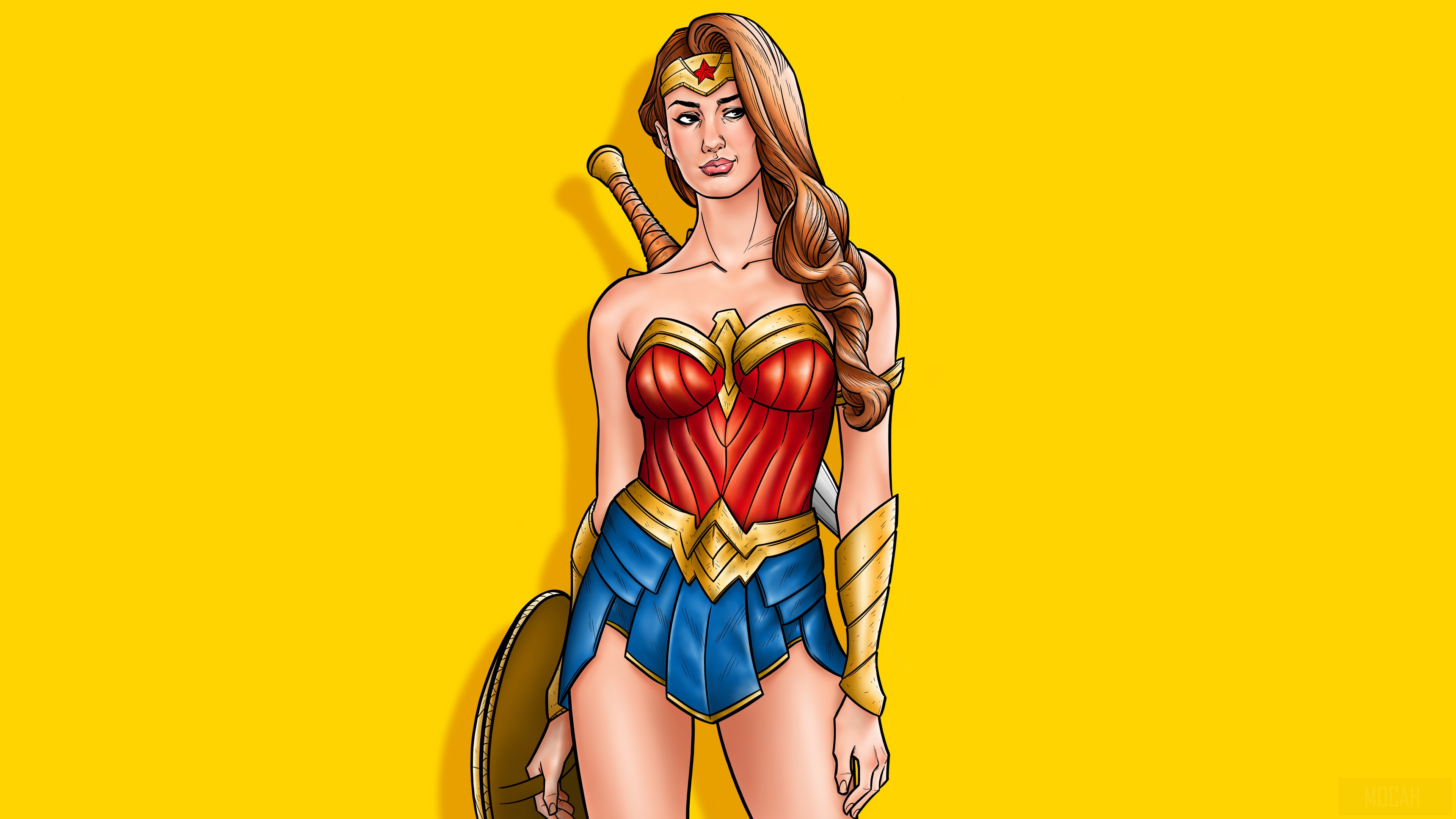 Wonder Woman 4K Art HD Wallpaper