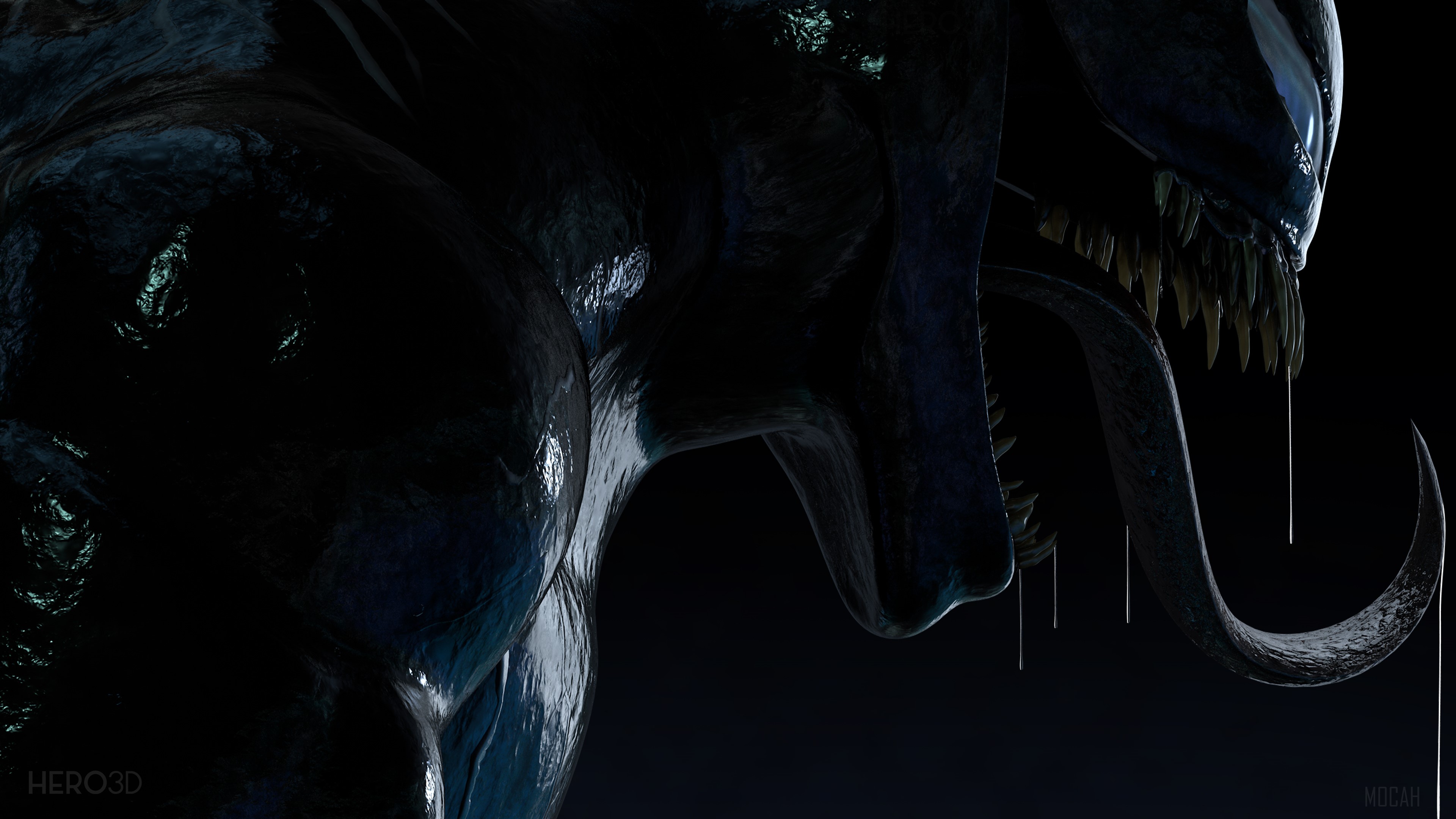 Venom 4K Digital Artwork HD Wallpaper