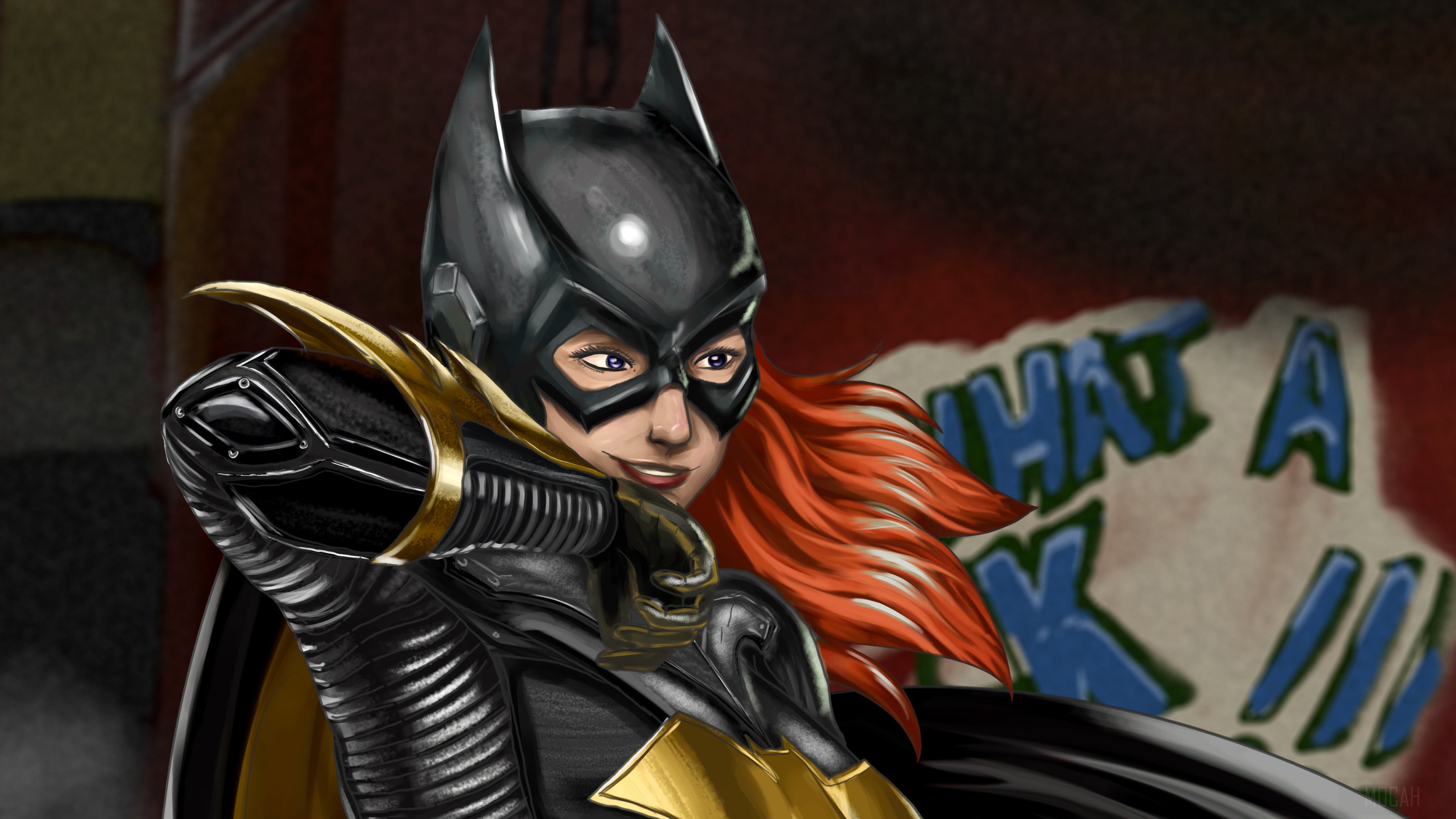 Batgirl from Batgirl Reborn 4K HD Wallpaper