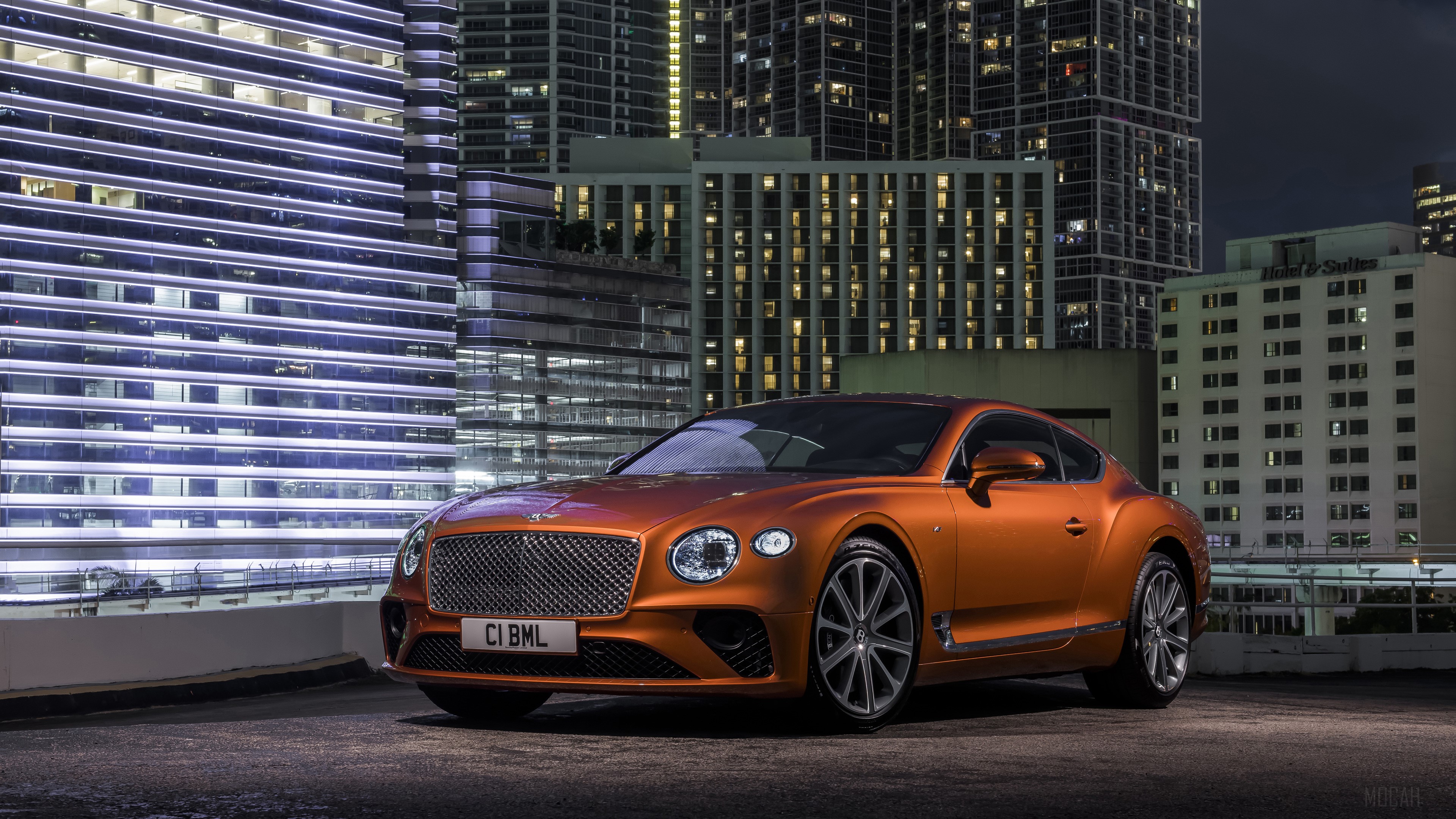 2019 Bentley Continental GT V8 HD Wallpaper