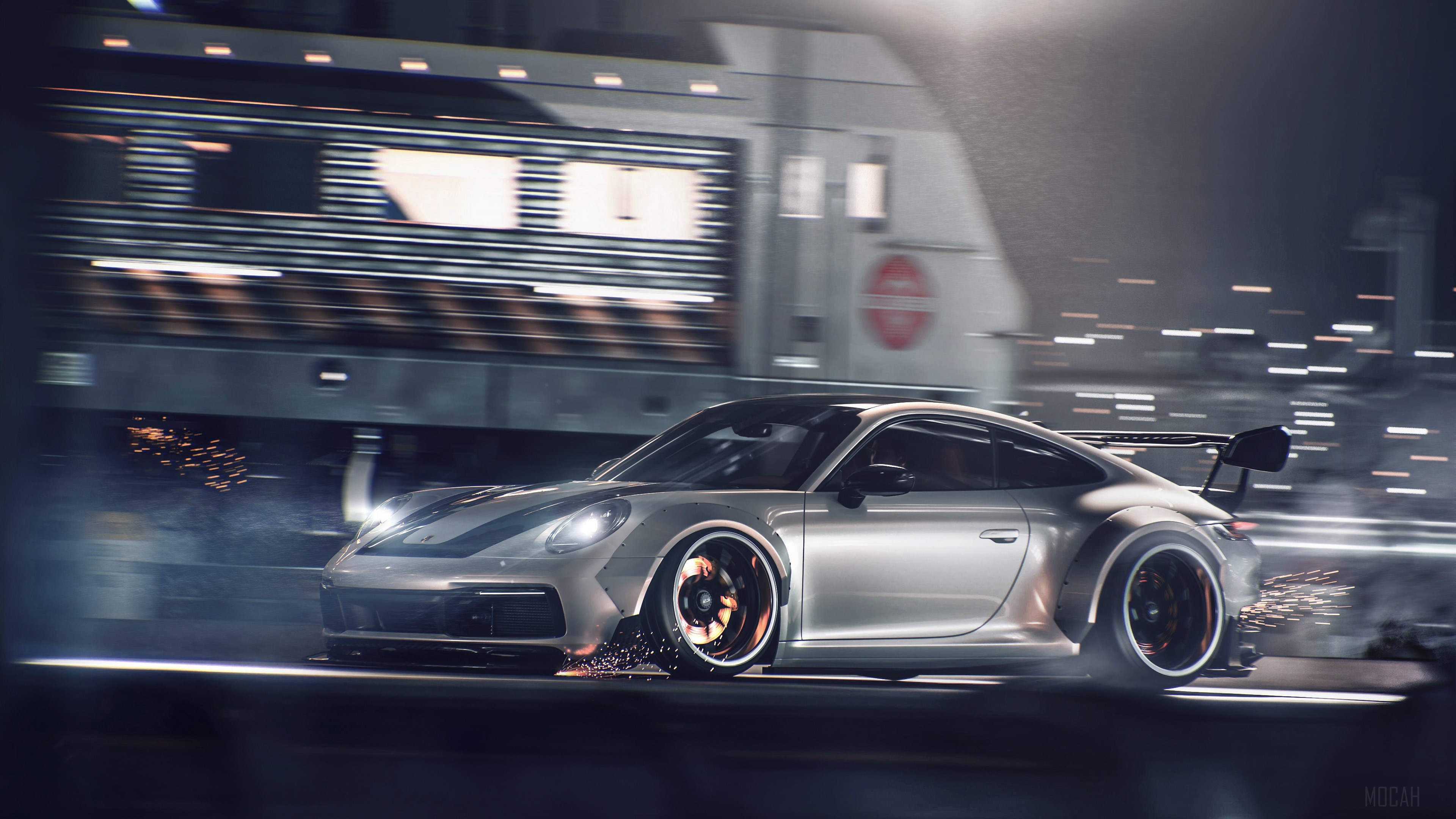 Porsche 911 GT3 4K HD Wallpaper