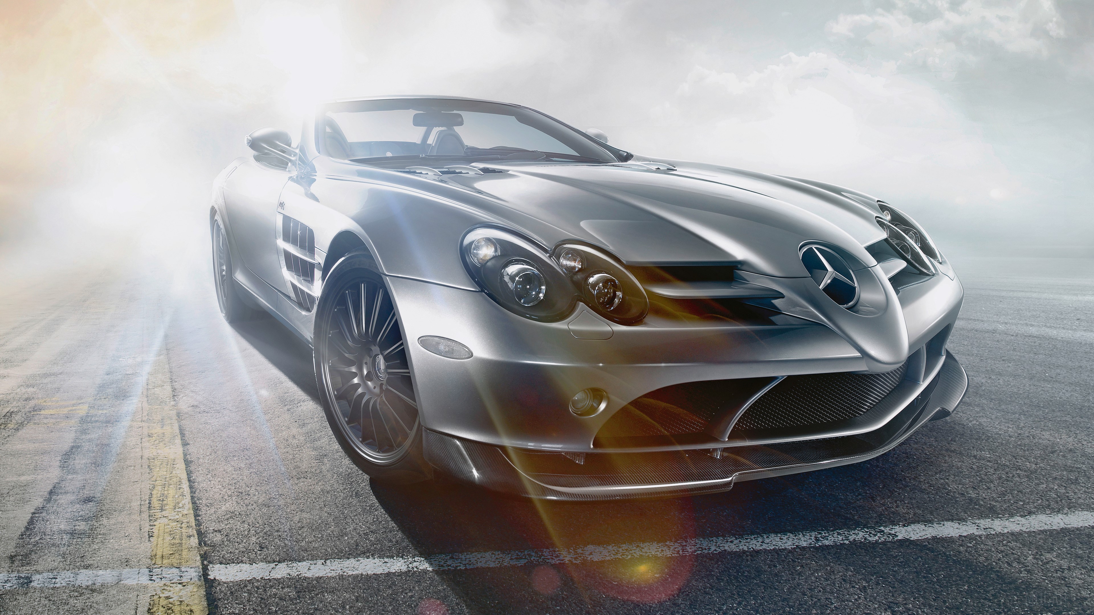 Mercedes-Benz SLR McLaren Roadster 4K HD Wallpaper