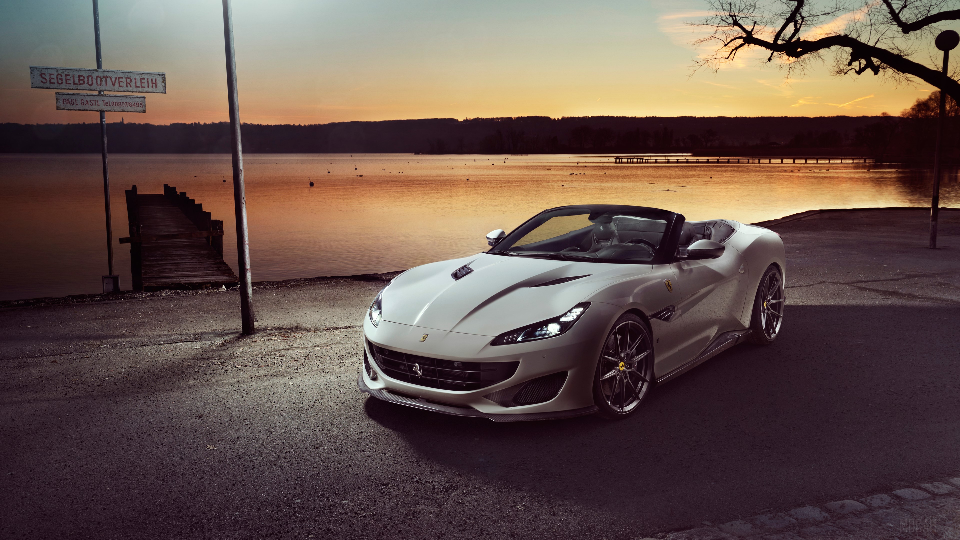 Novitec Ferrari Portofino Convertible 2019 4K HD Wallpaper