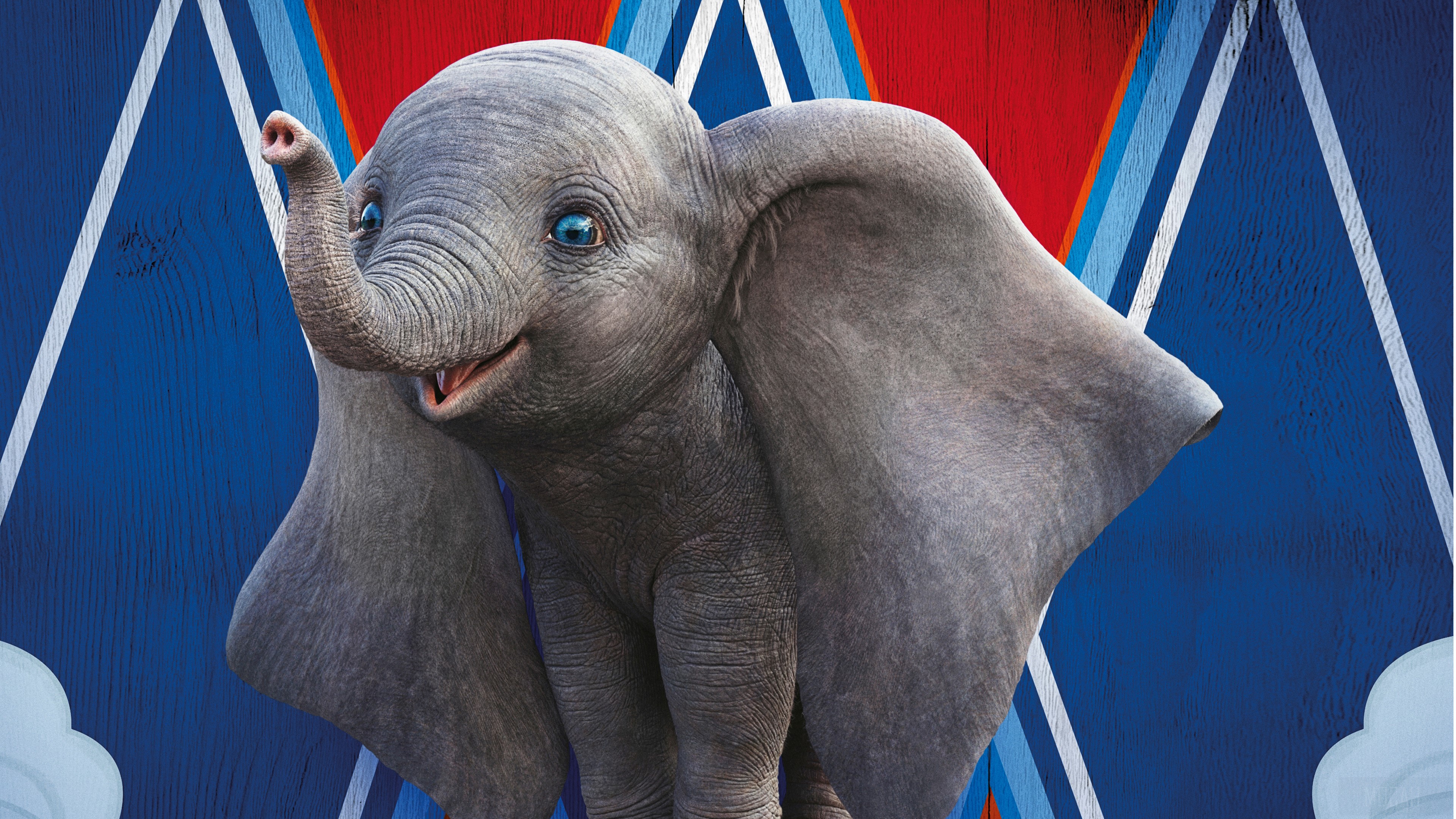 Dumbo 4K Detailed Baby Elephant HD Wallpaper