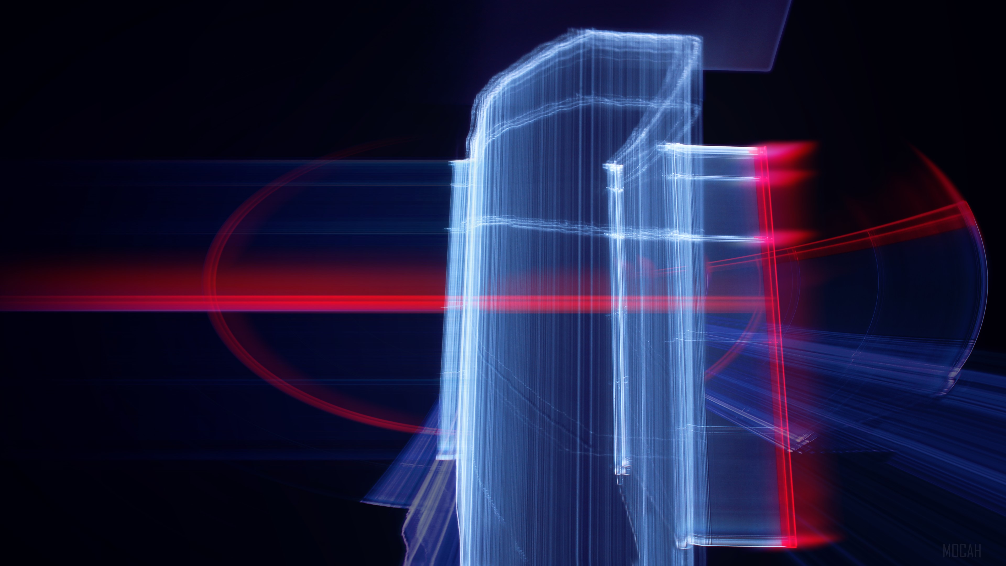 Abstract Light Streaks 4K HD Wallpaper