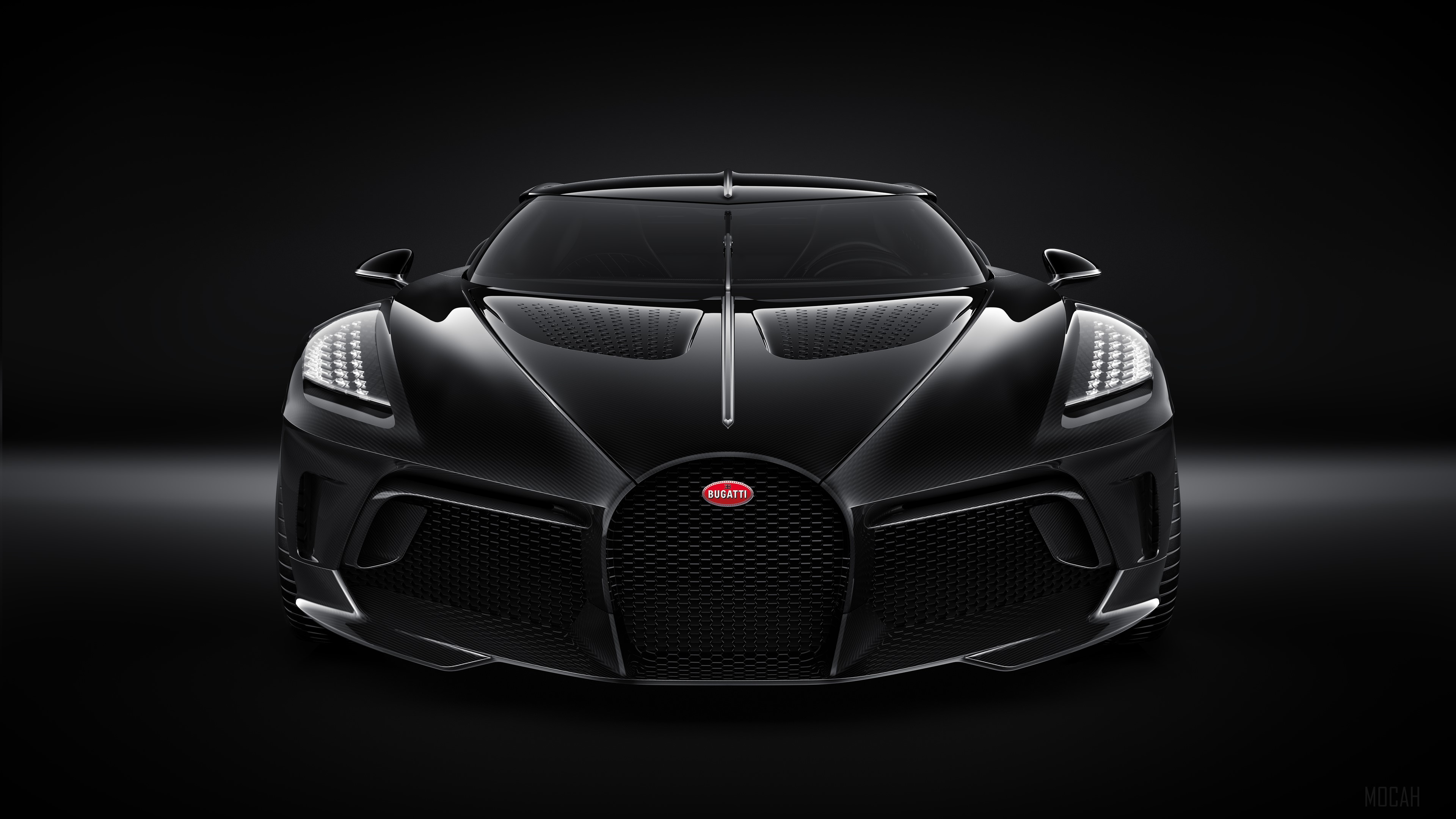 Bugatti La Voiture Noire 2019 Front HD Wallpaper