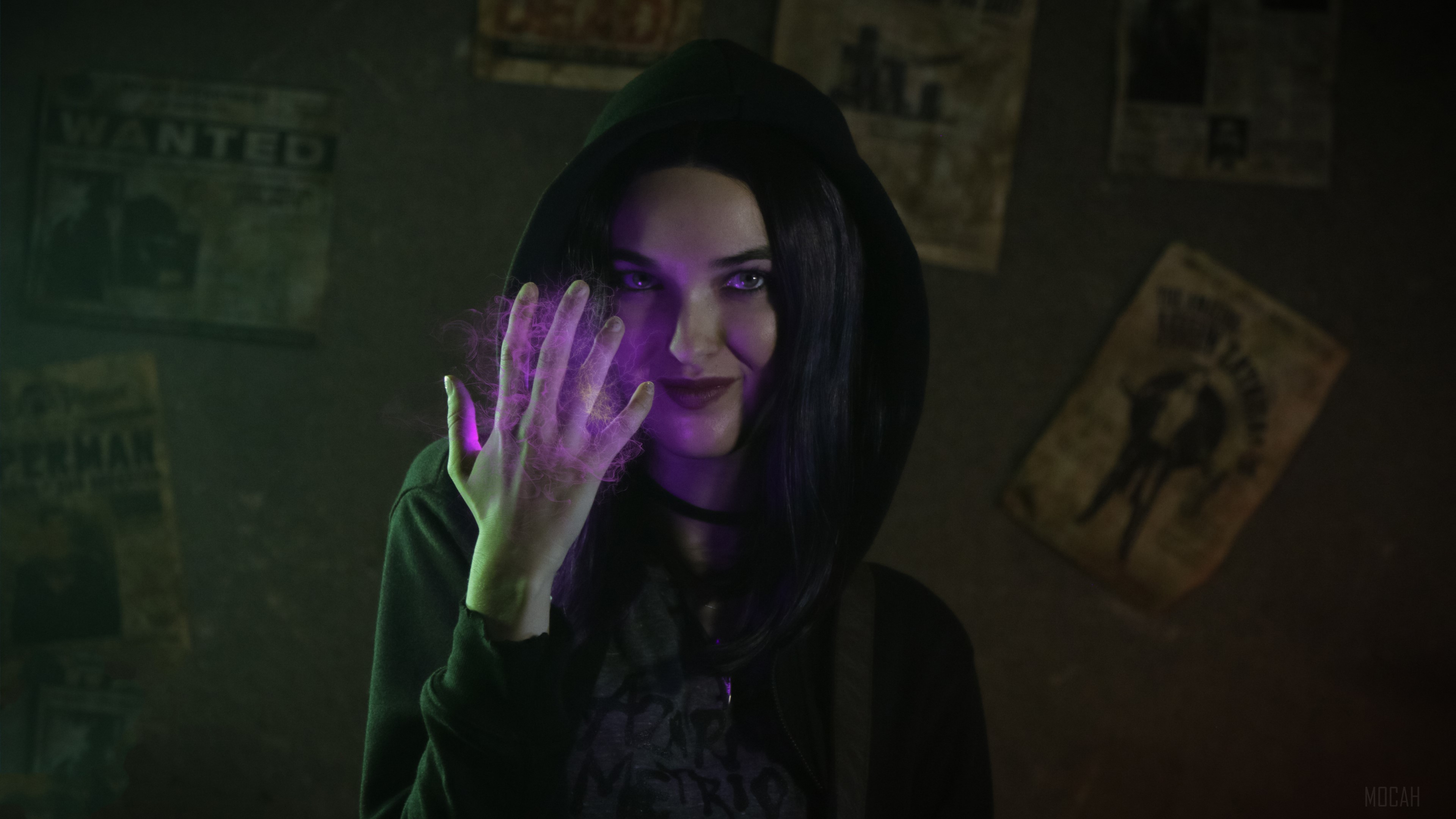 Julia Stier as Zatanna from Justice League Dark 4K HD Wallpaper