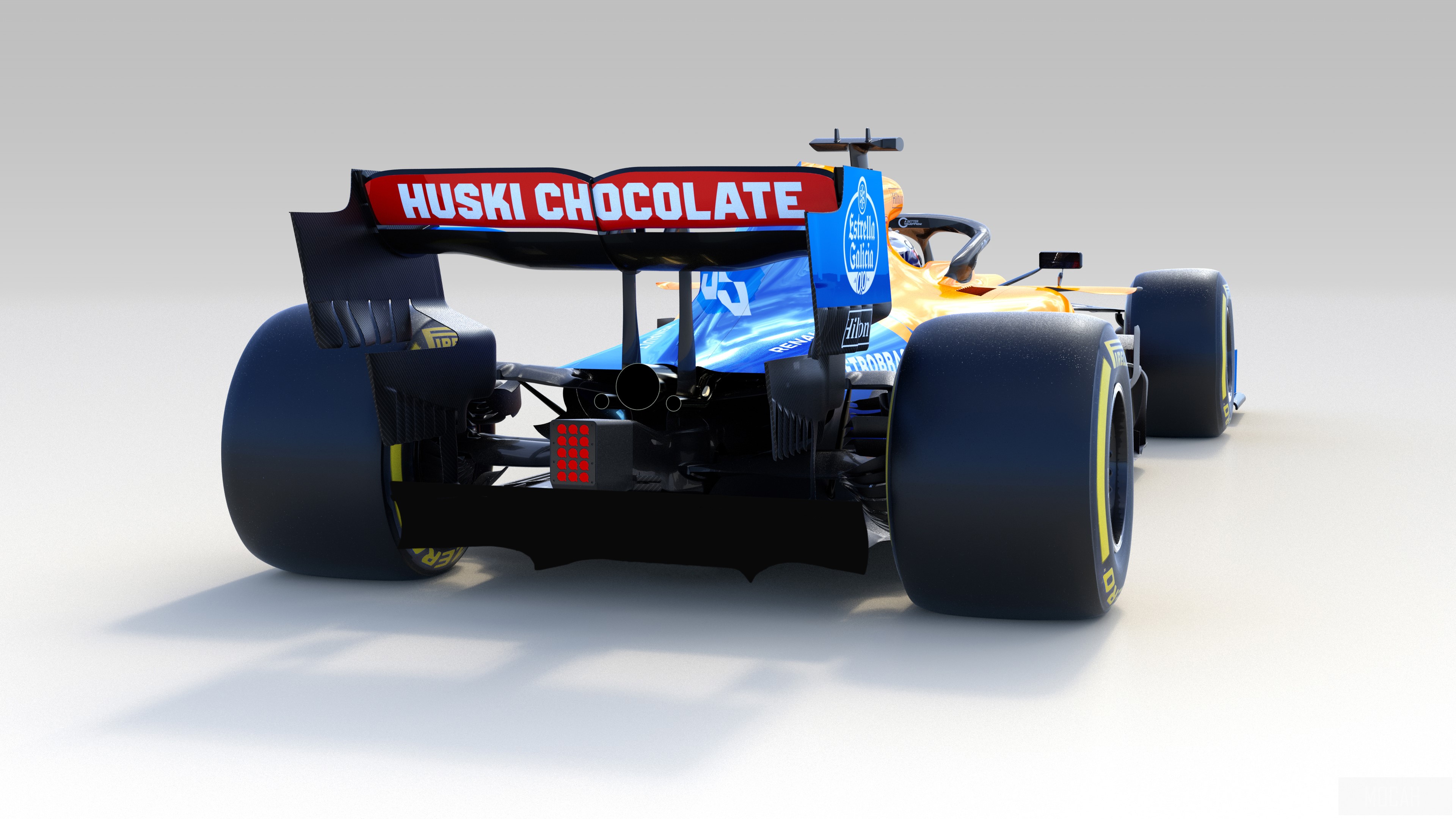 McLaren MCL34 Formula 1 car 4K HD Wallpaper