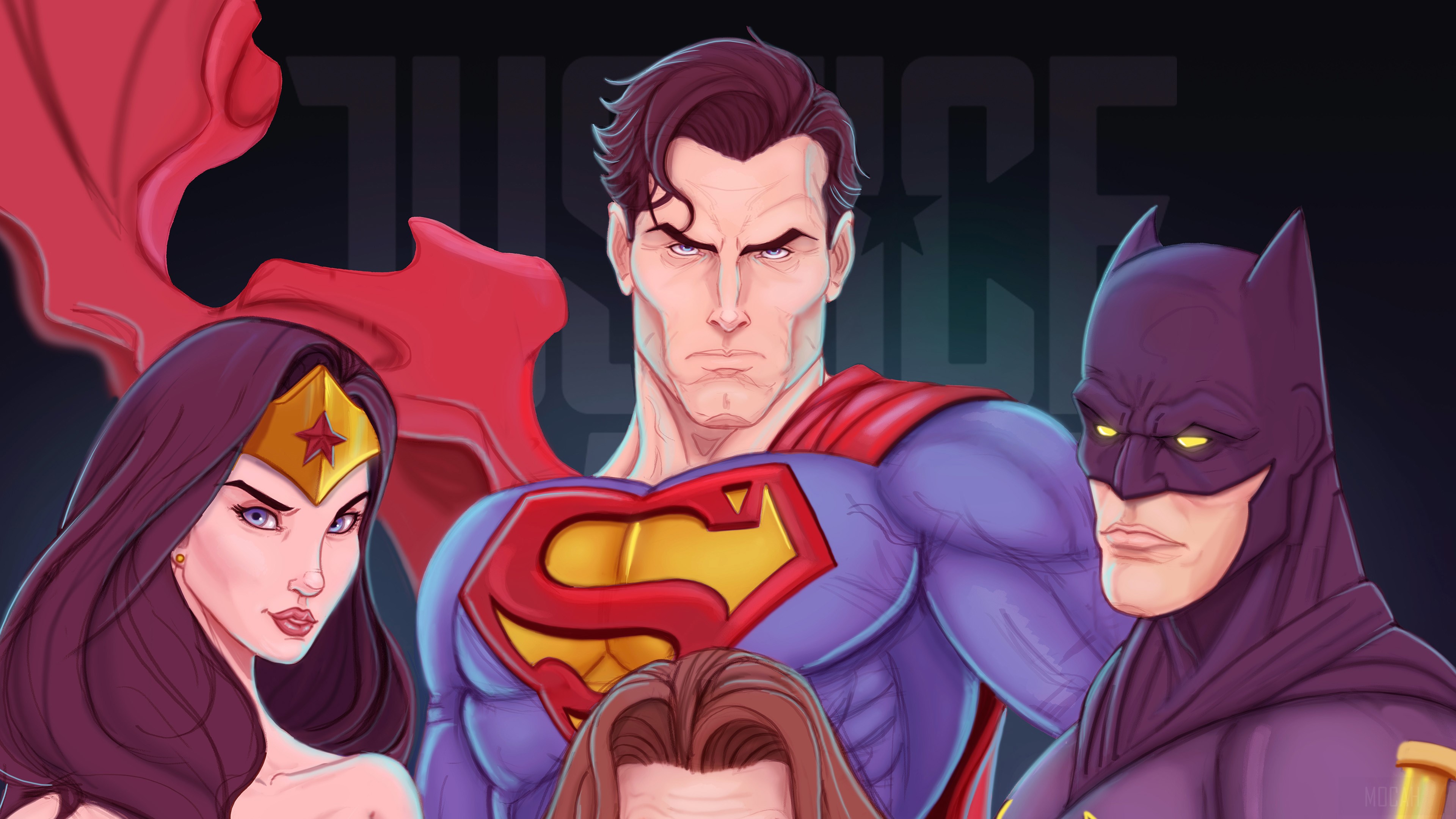 Art of Justice League 4K HD Wallpaper