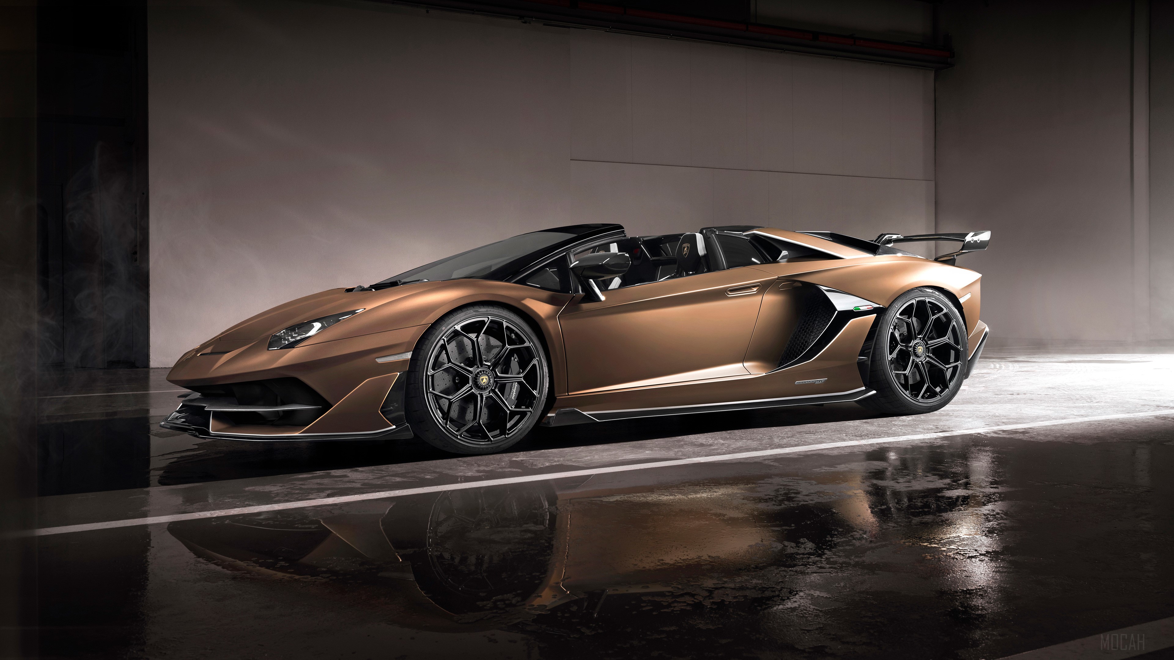 Lamborghini Aventador SVJ Roadster 2019 4K HD Wallpaper