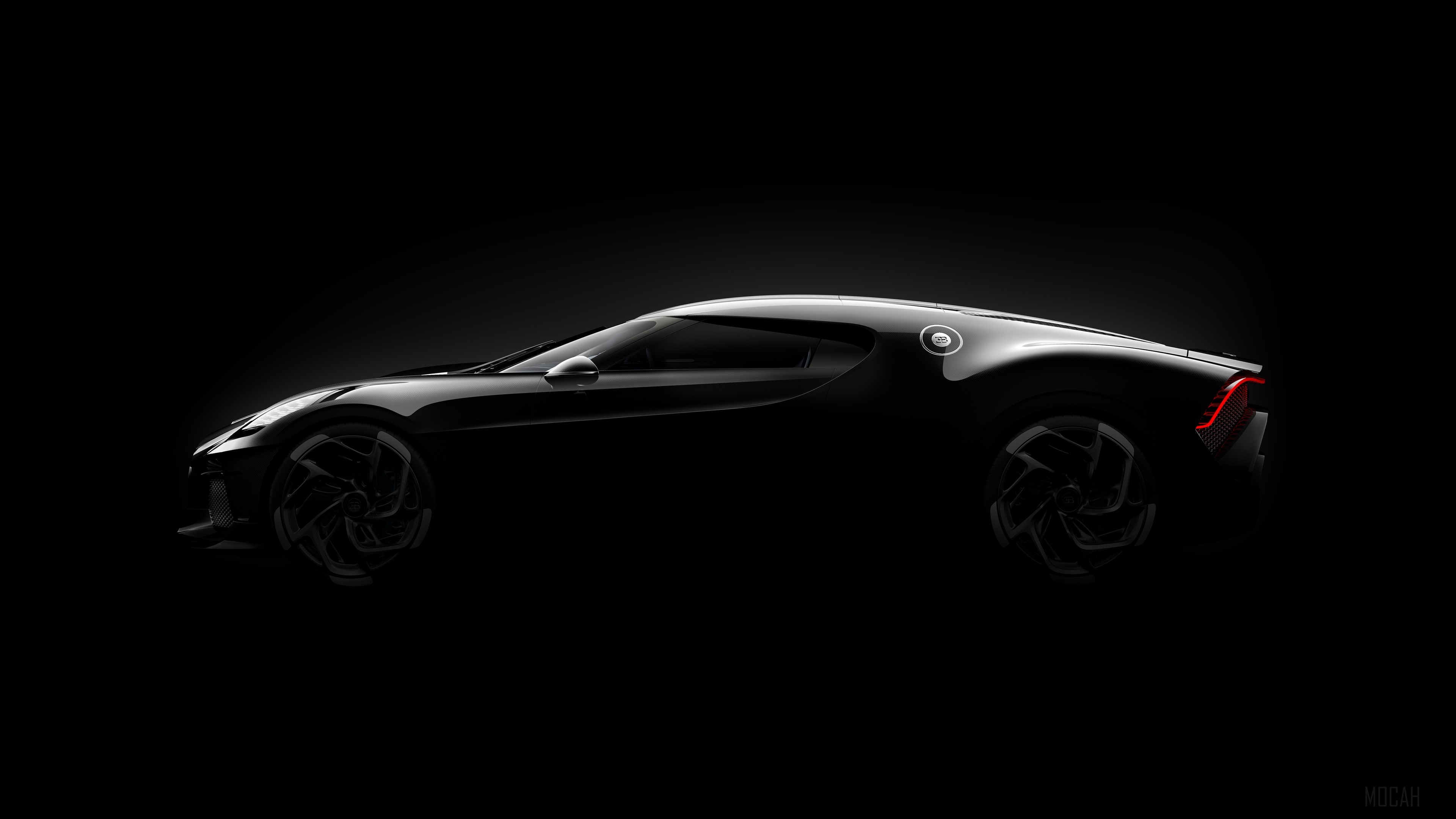 Bugatti La Voiture Noire 2019 Side View HD Wallpaper