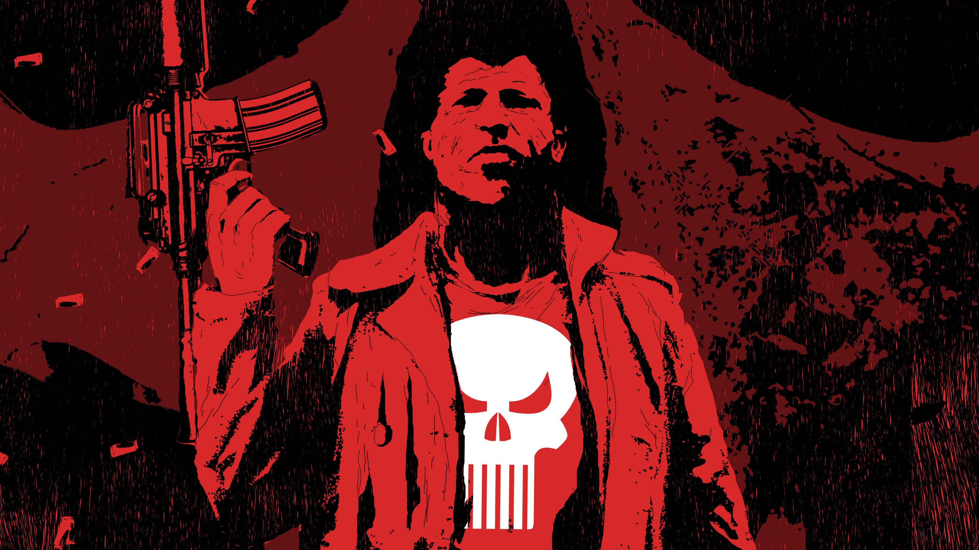 The Punisher Art HD Wallpaper