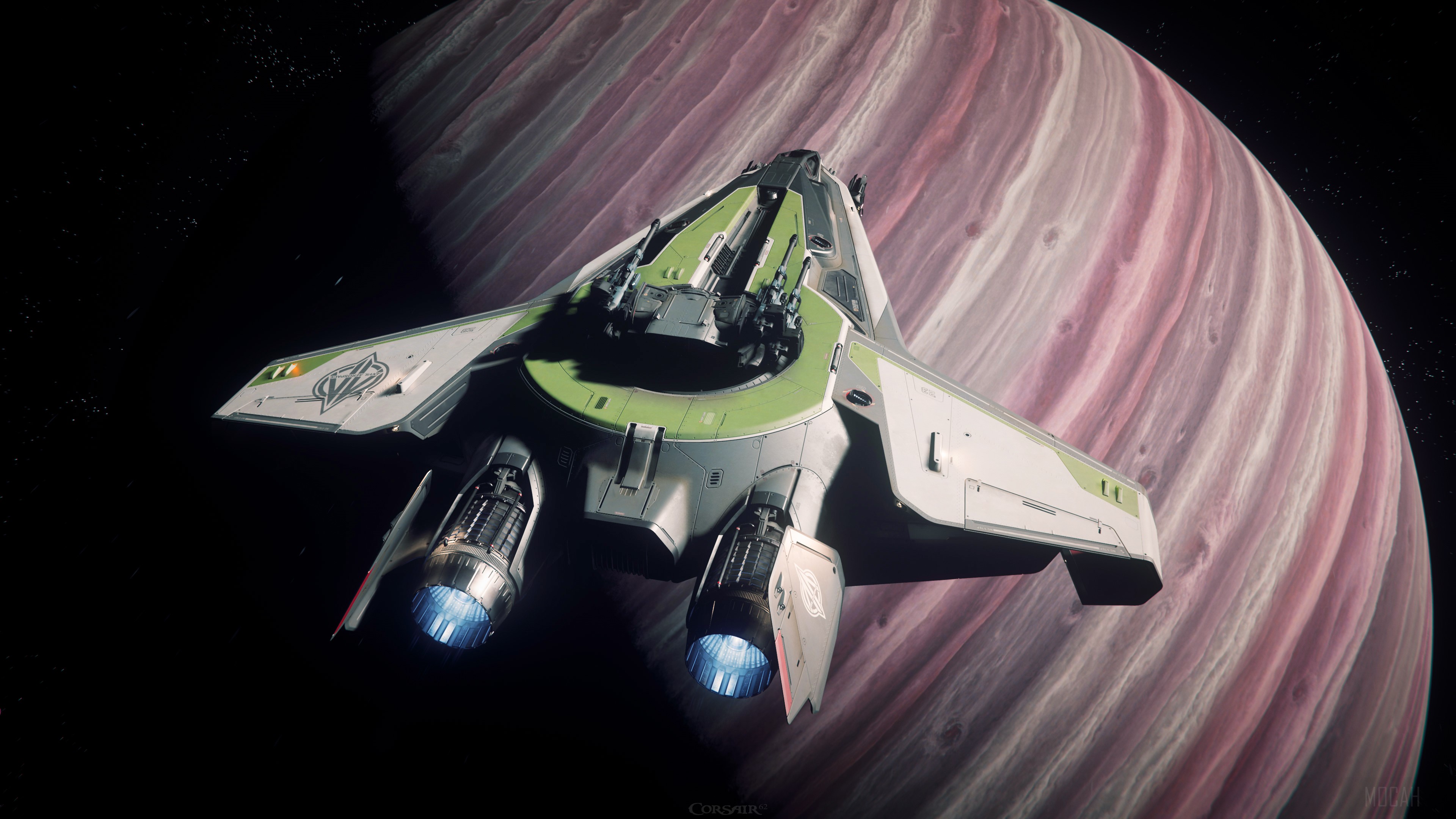 Hurricane from Star Citizen 4K HD Wallpaper