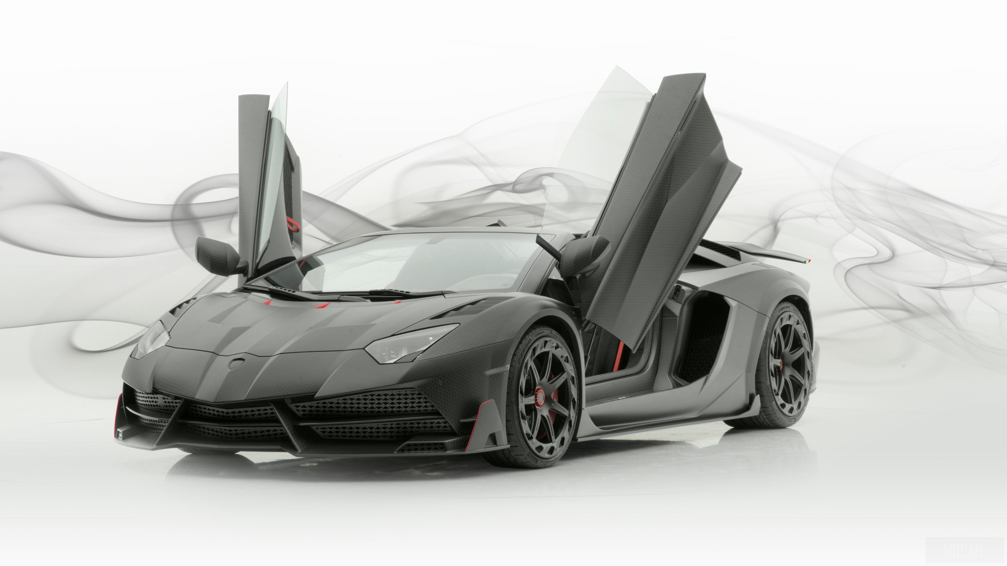 Mansory Lamborghini Aventador Carbonado Evo Roadster 2019 HD Wallpaper