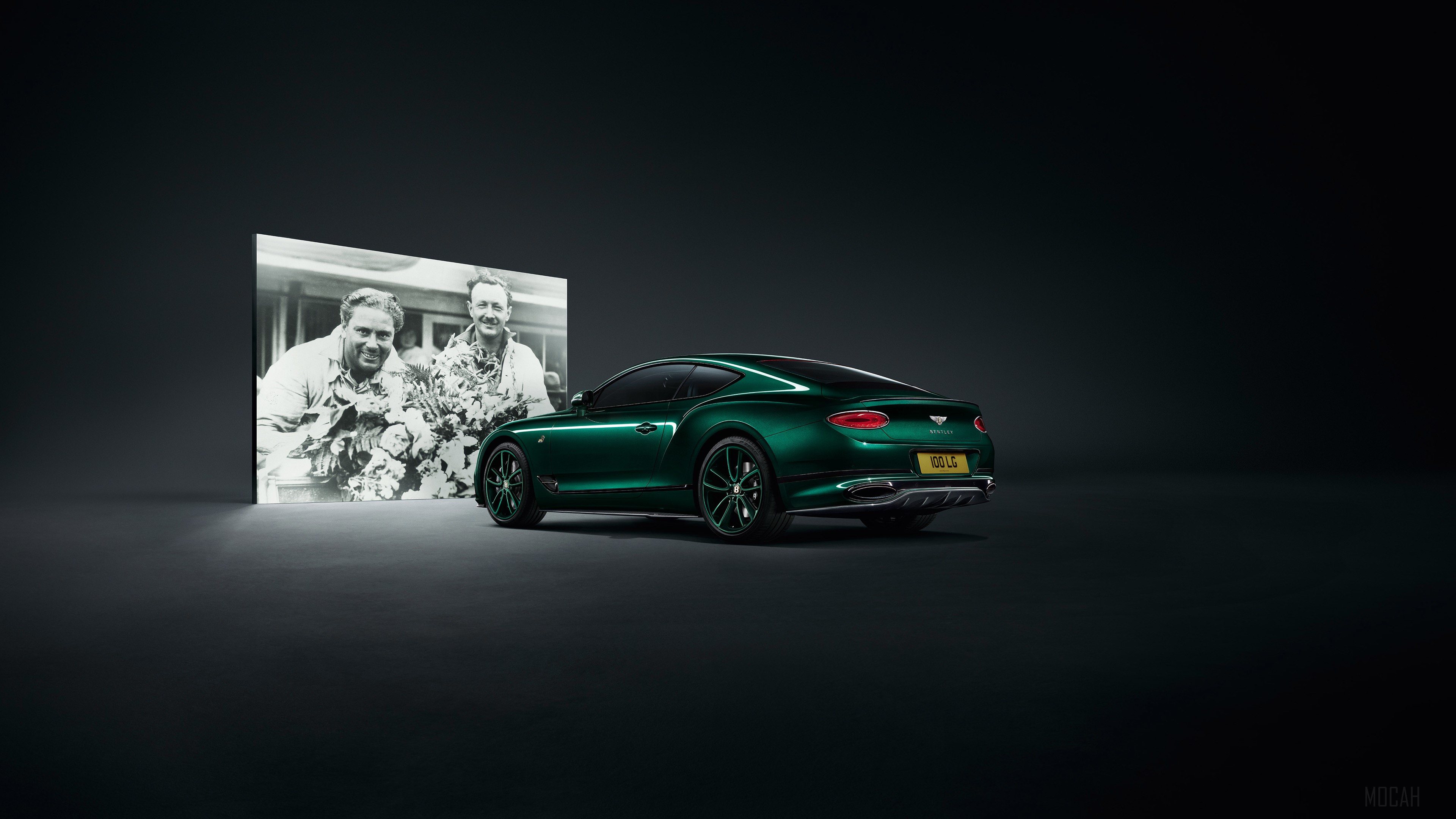 Bentley Continental GT Number 9 Edition 2019 Rear HD Wallpaper