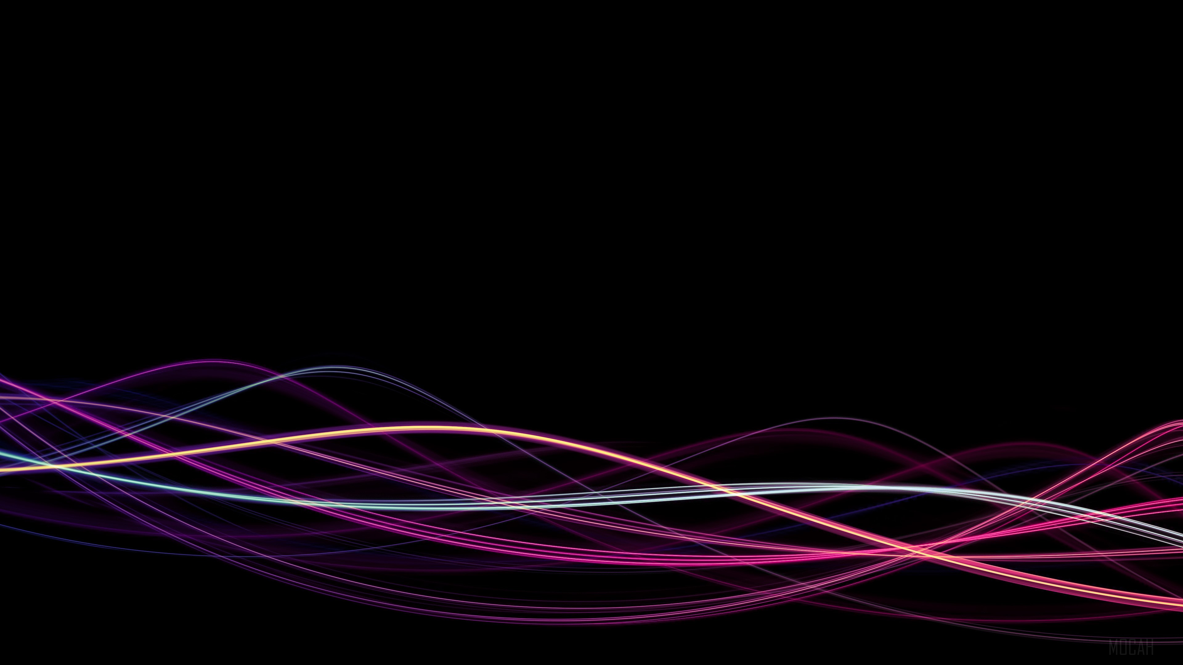 Abstract Wavelengths 4K HD Wallpaper