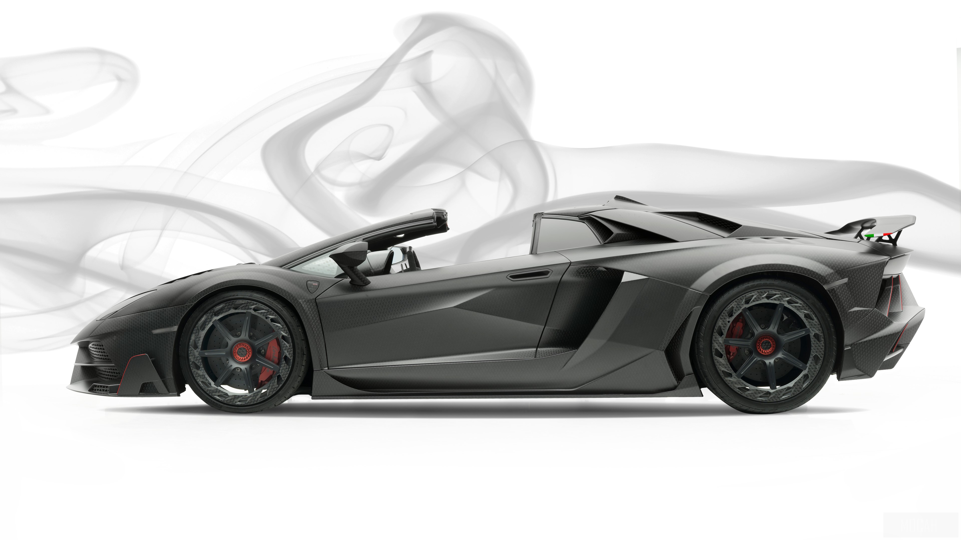 Mansory Lamborghini Aventador Carbonado Evo Roadster 2019 HD Wallpaper