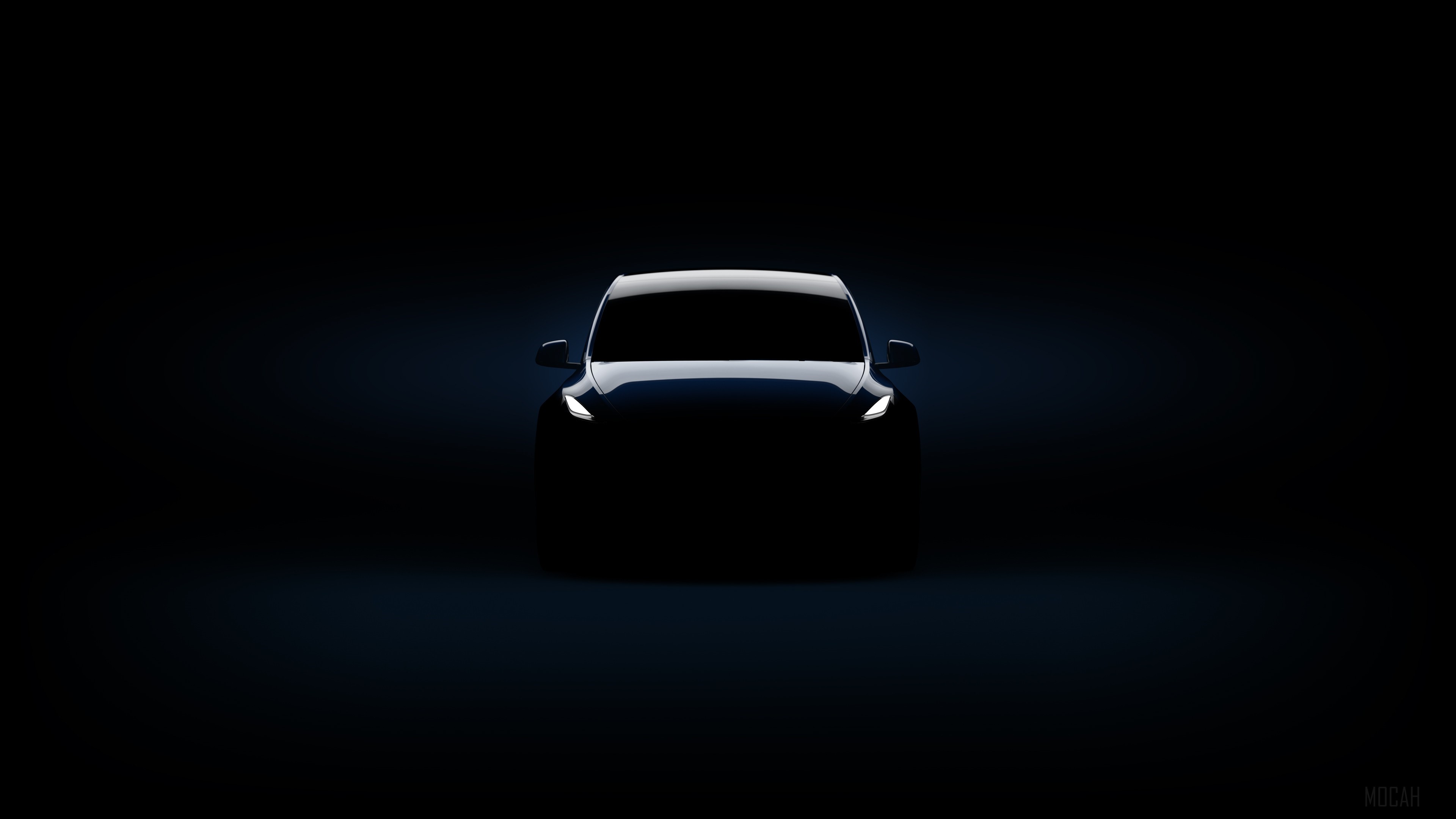2019 Tesla Model Y HD Wallpaper