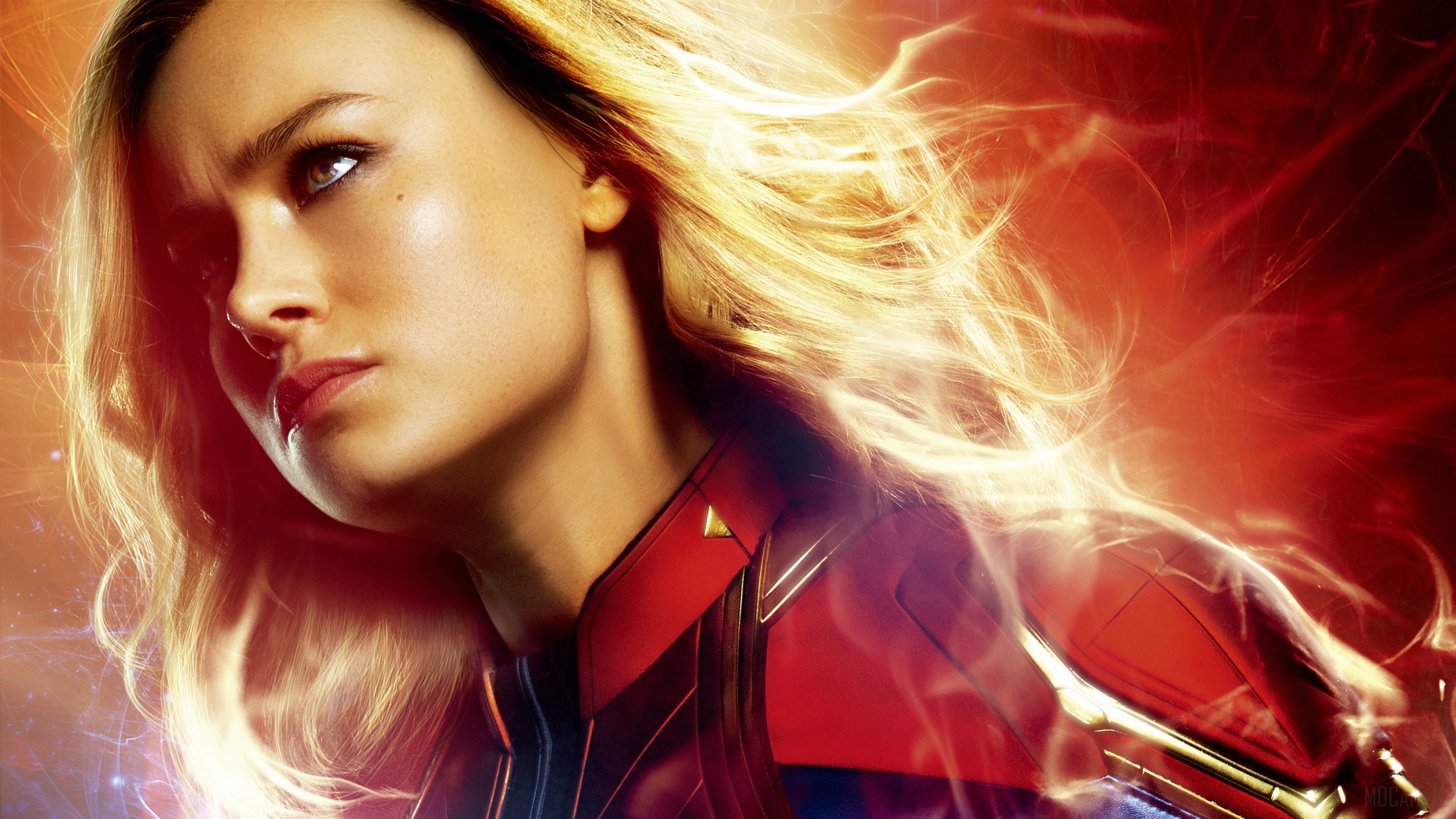 Captain Marvel from Marvel 4K HD Wallpaper