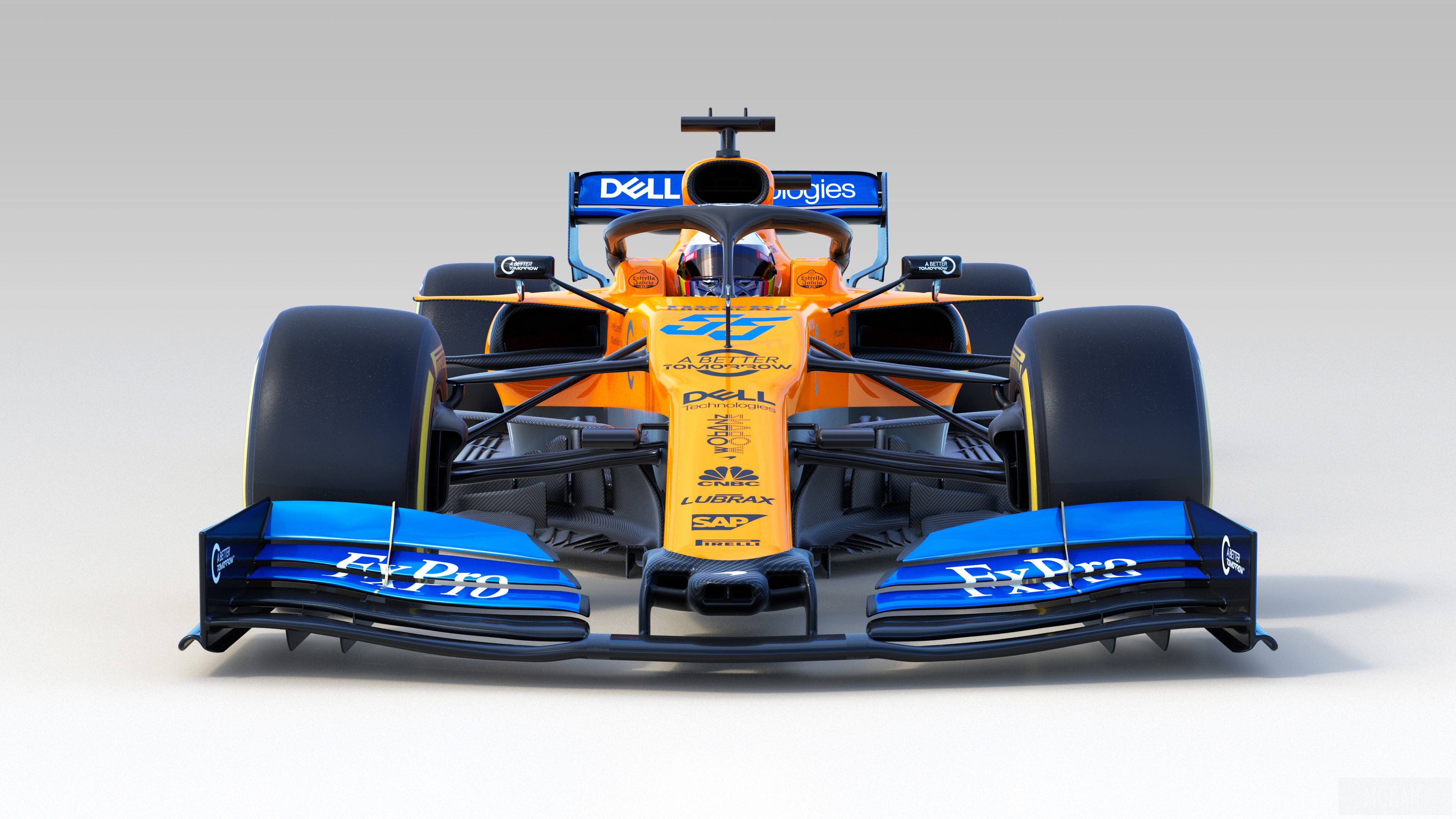2019 McLaren MCL34 Formula 1 car 4K HD Wallpaper