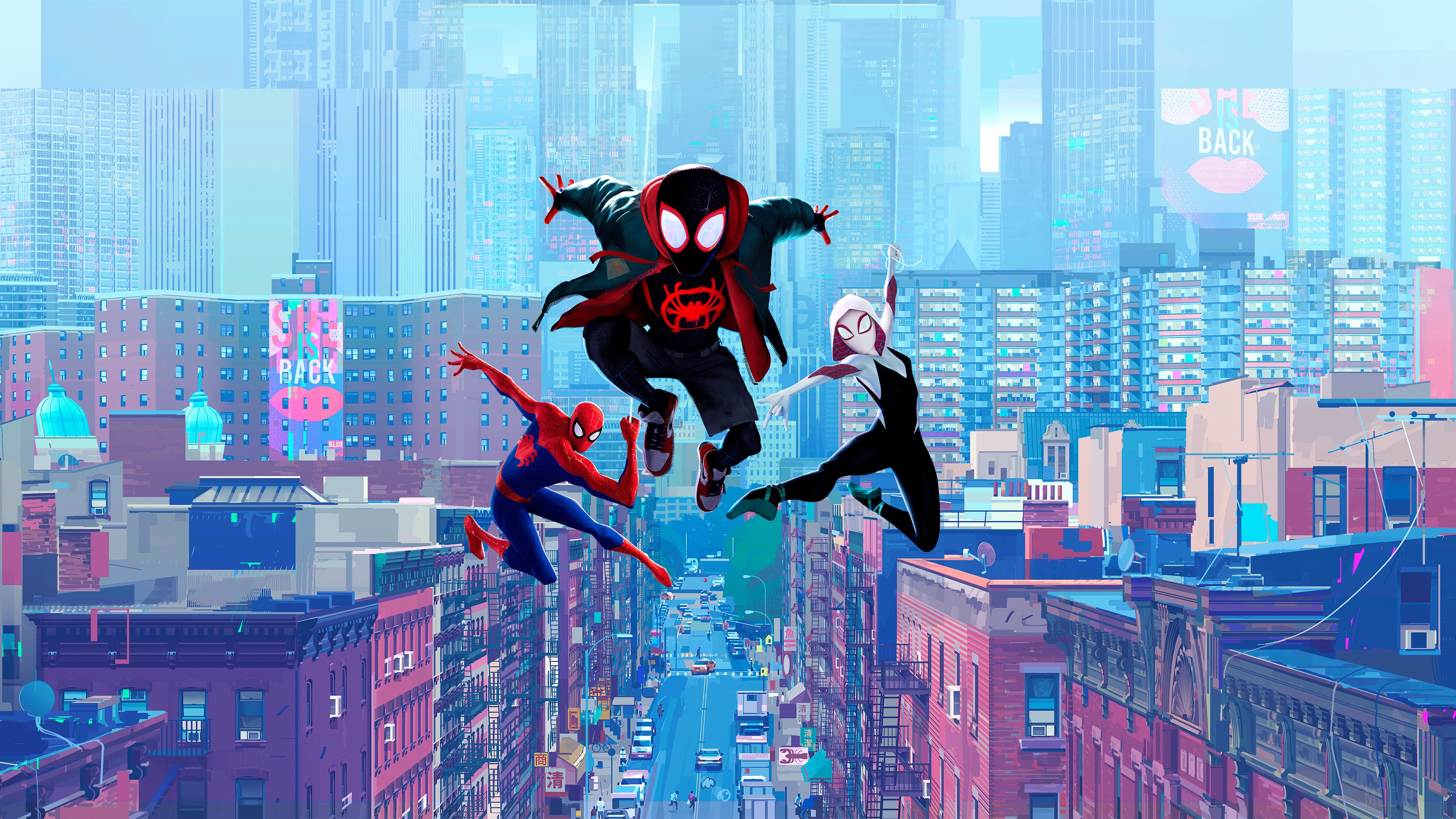 Spider-Man: Into the Spider-Verse 4K HD Wallpaper