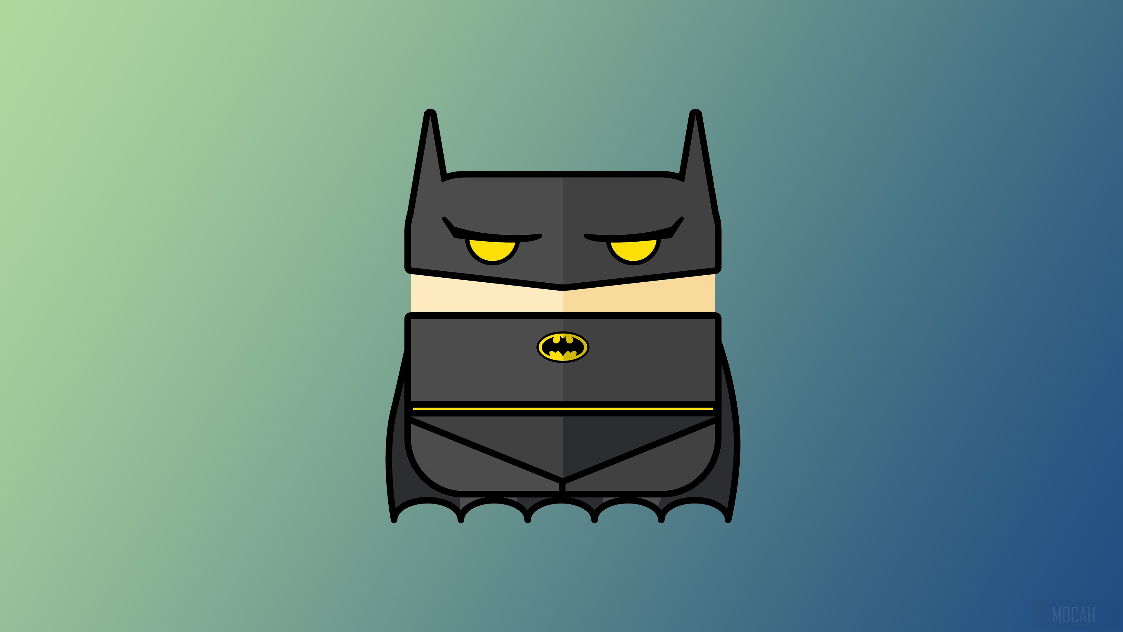 Minimalist Batman 4K HD Wallpaper