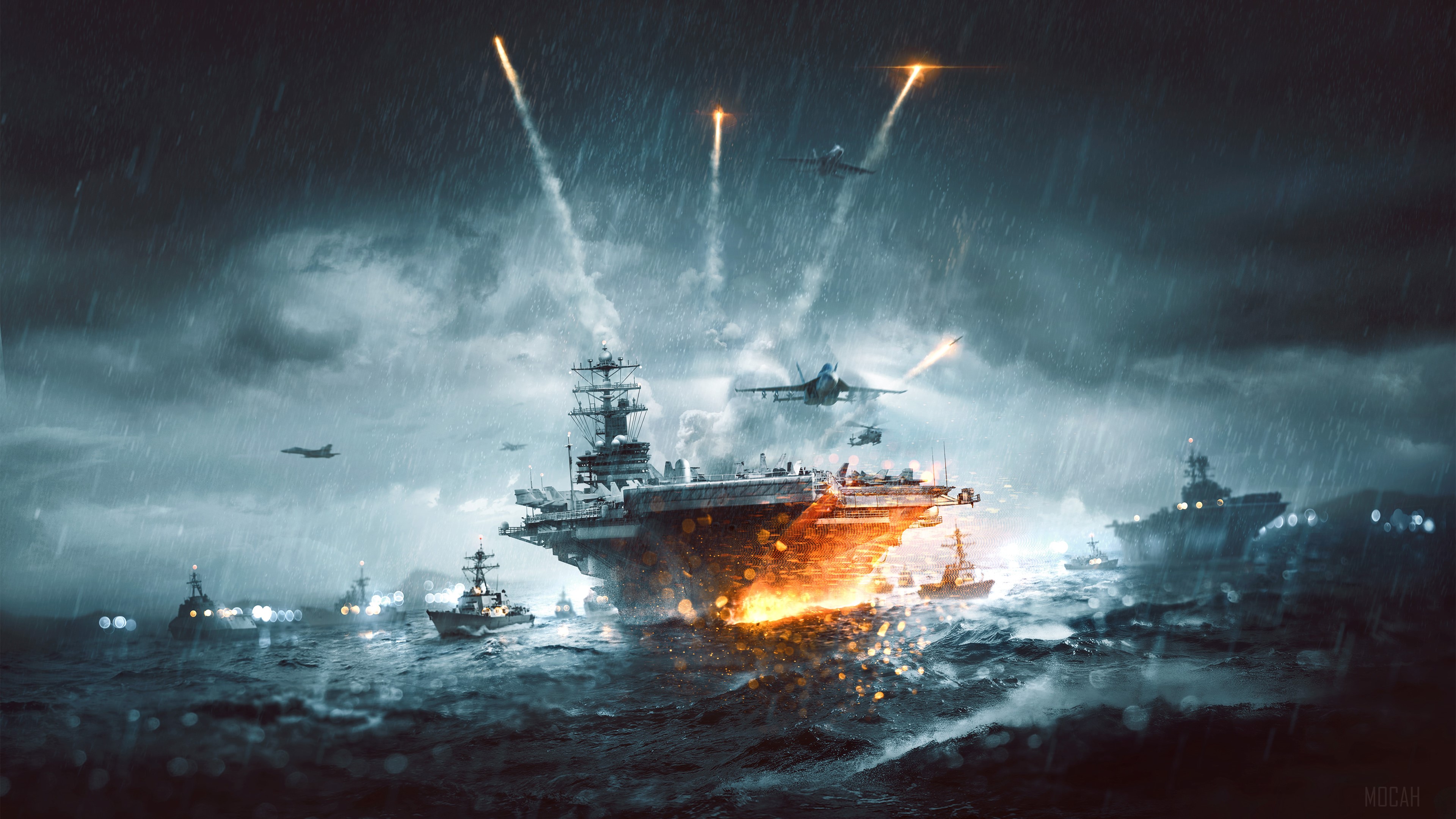Battlefield 4 Naval Strike HD Wallpaper