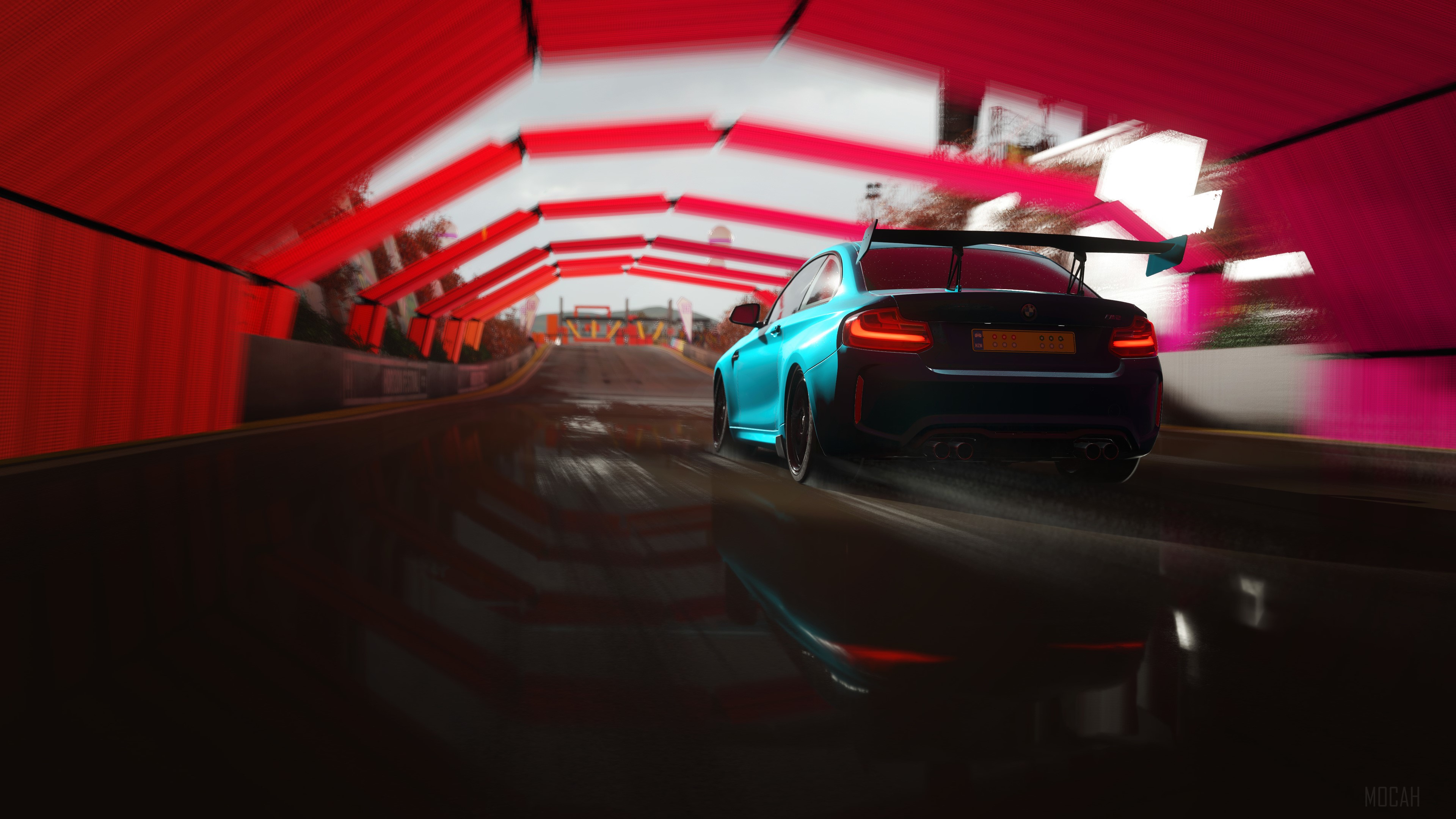 Blue car in Forza Horizon 4 4K HD Wallpaper