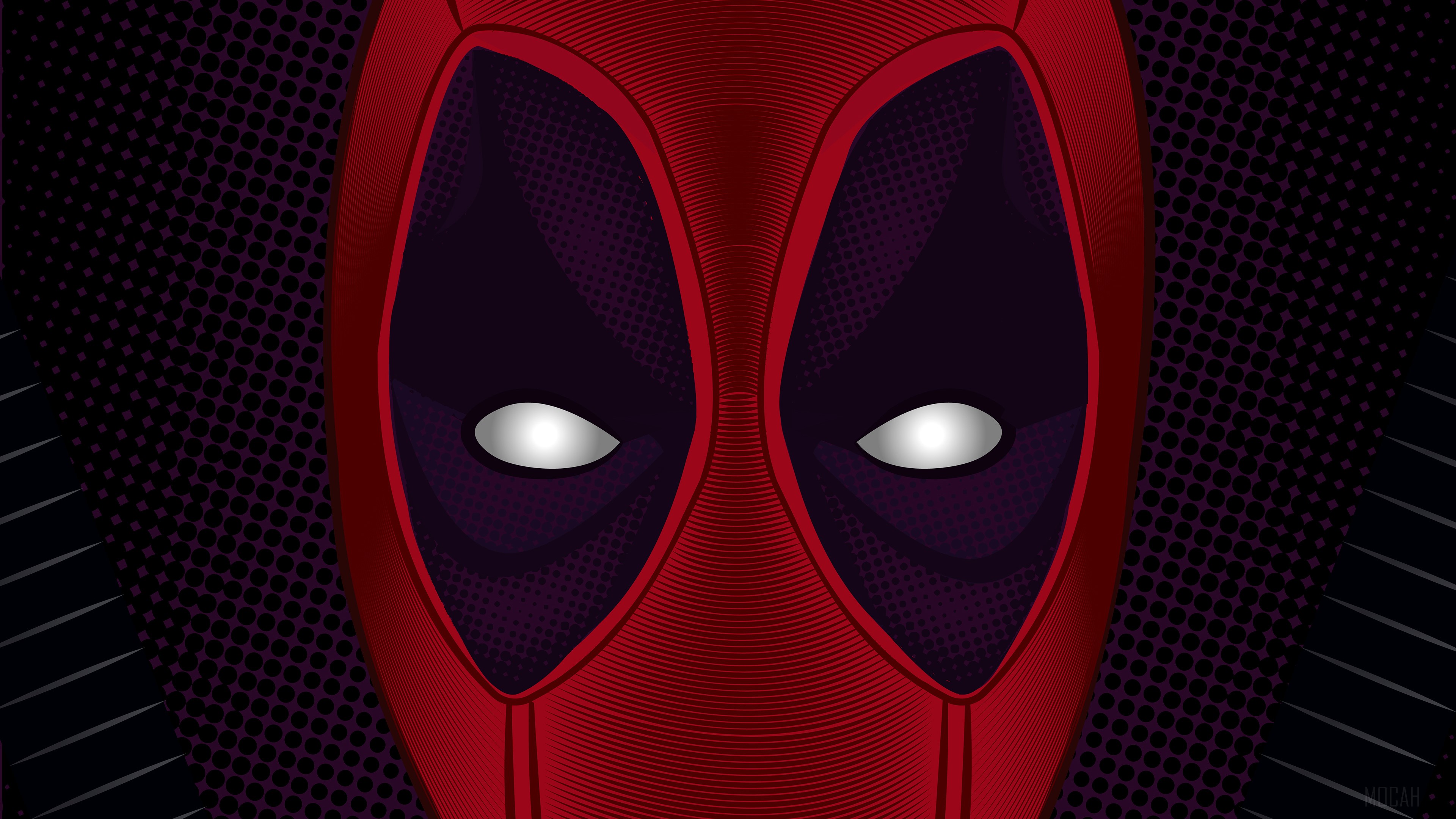 Deadpool Closeup HD Wallpaper