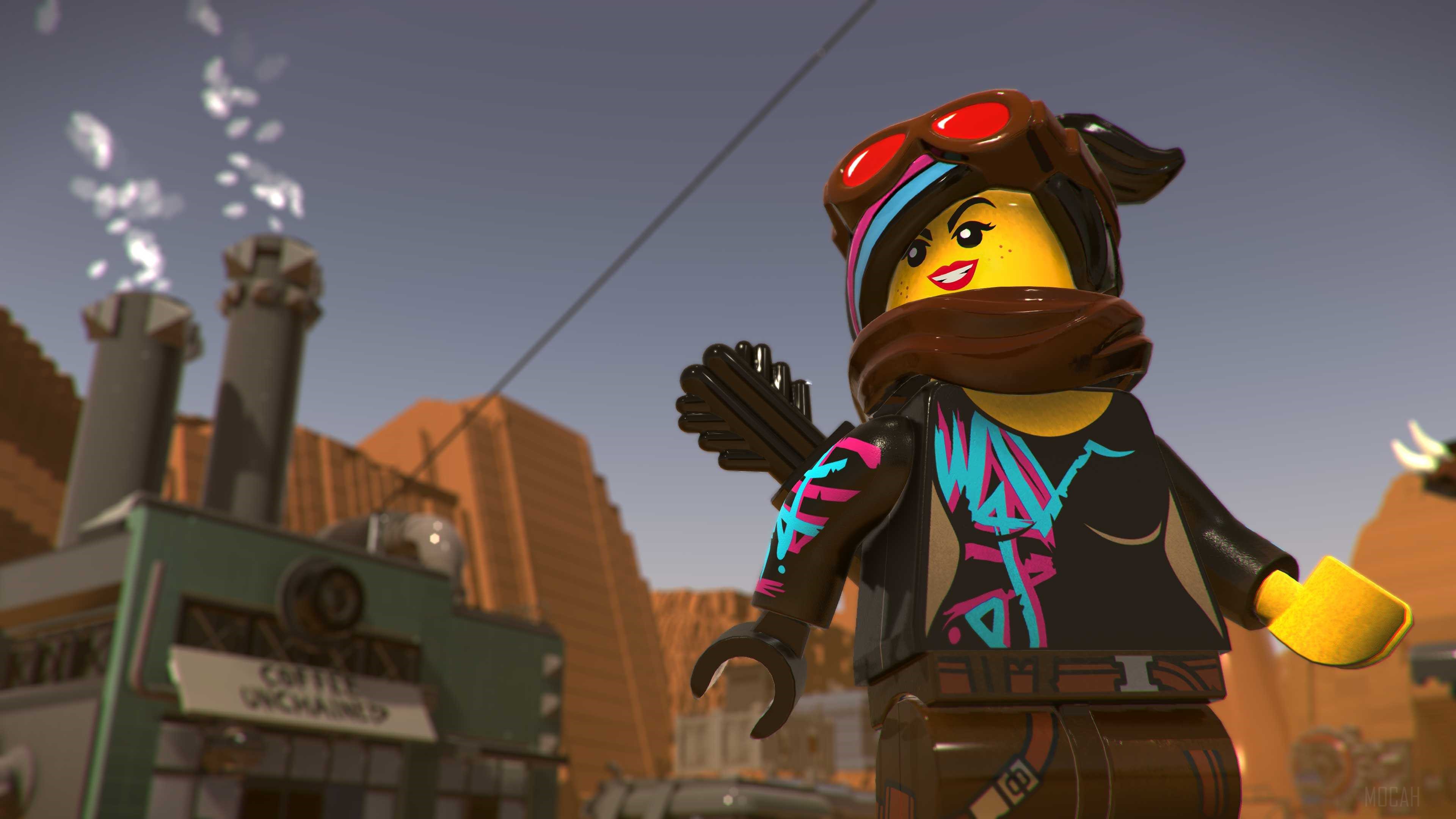 Lucy from The Lego Movie 2 4K HD Wallpaper