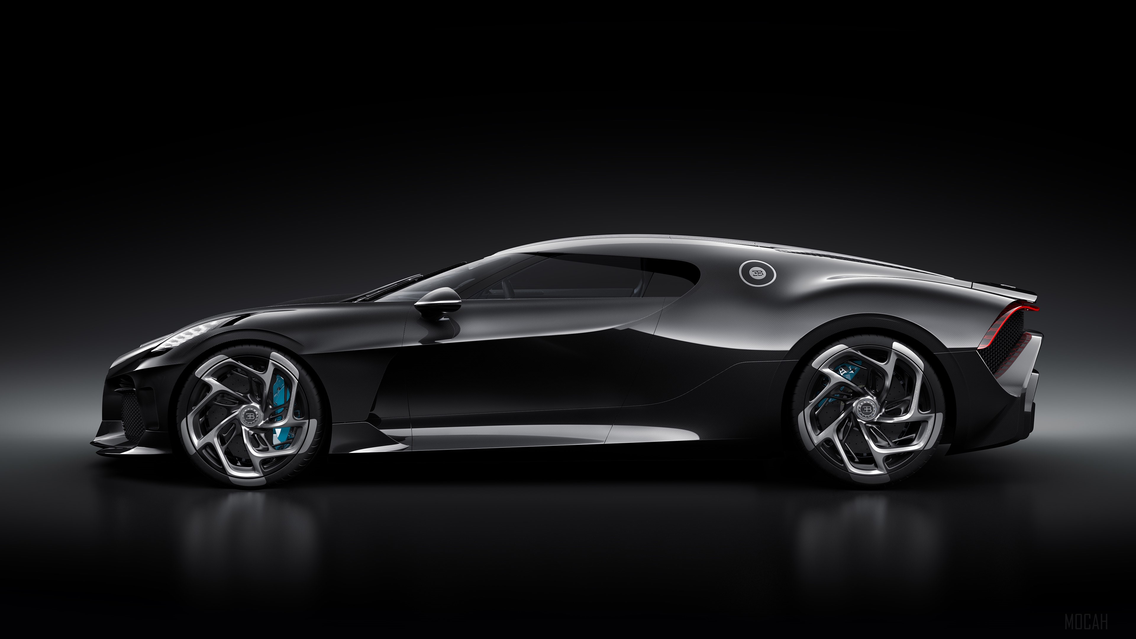 Bugatti La Voiture Noire Side 2019 HD Wallpaper