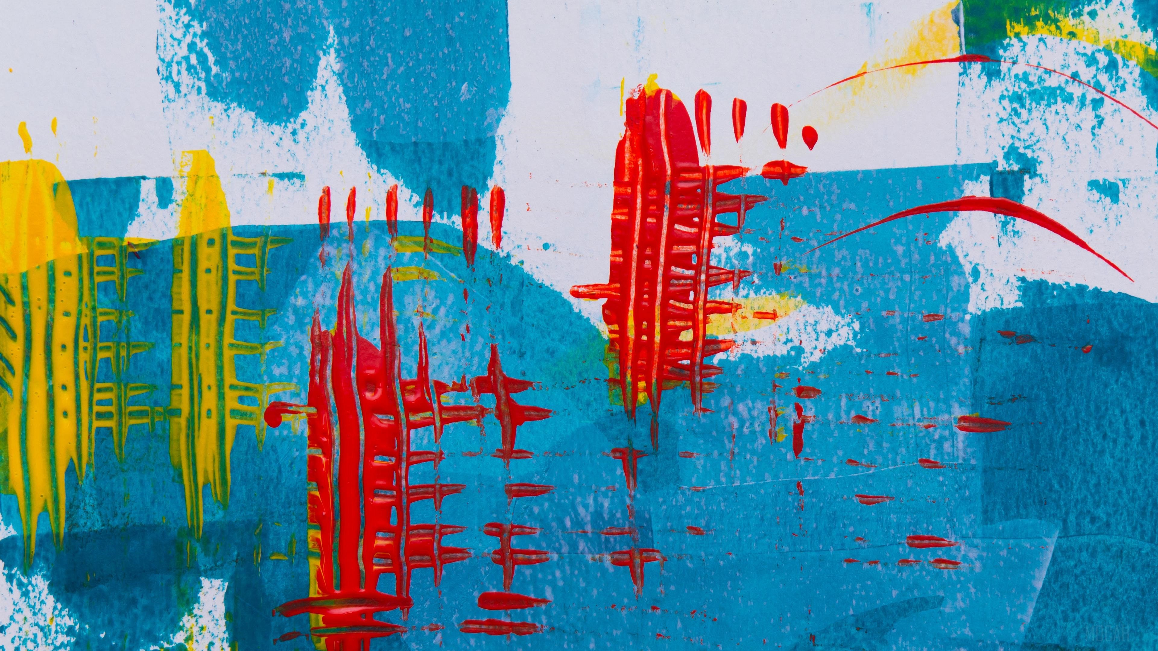 Abstract Painting Art HD Wallpaper