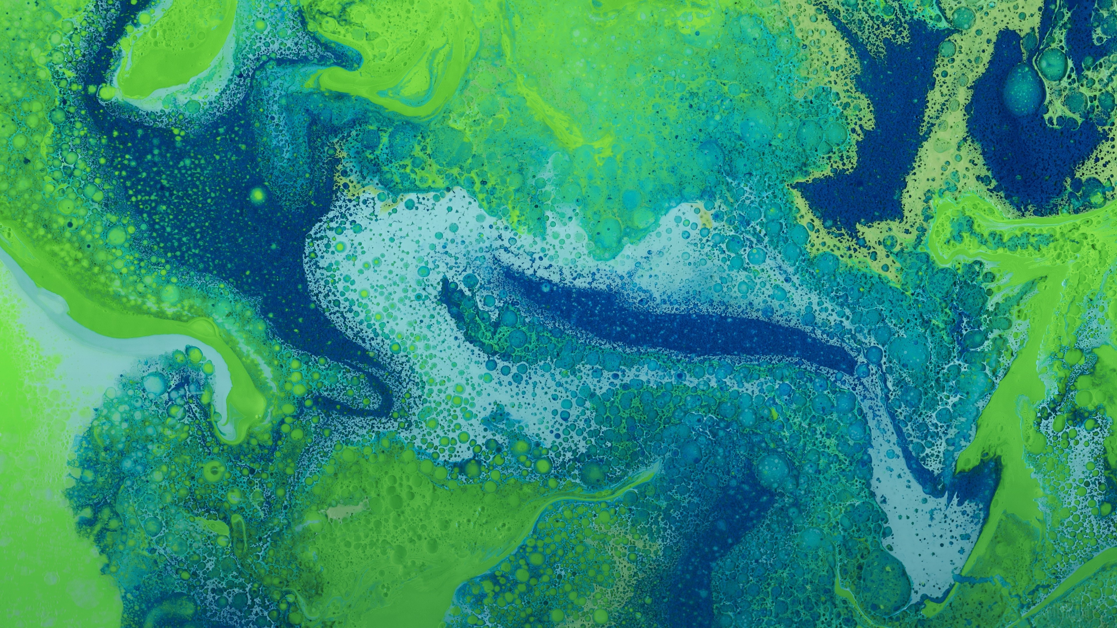 Green Abstract HD Wallpaper