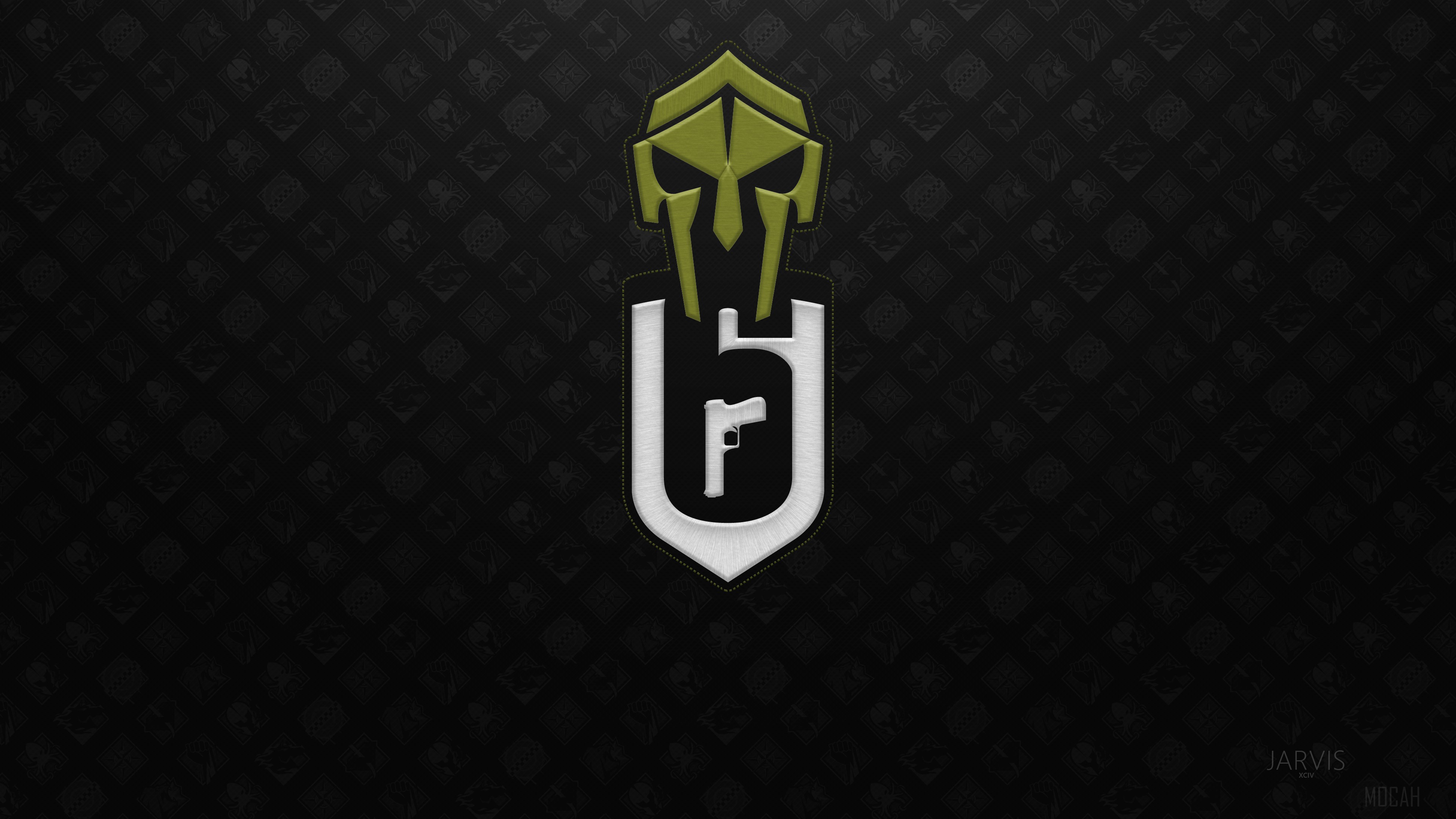 Tom Clancy's Rainbow Six Siege Minimalist Art 4K HD Wallpaper