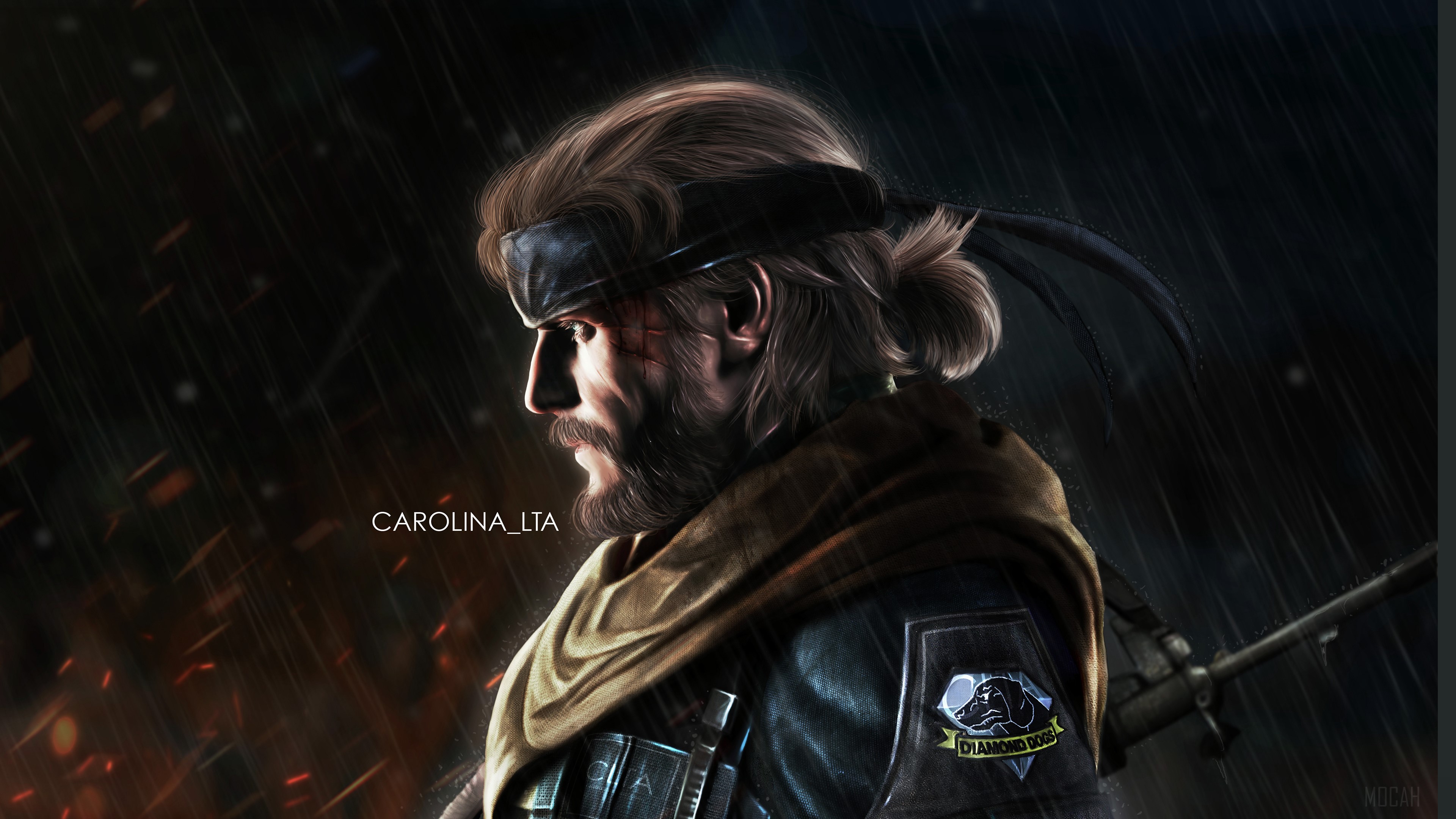 Venom Snake from Metal Gear Solid V 4K HD Wallpaper
