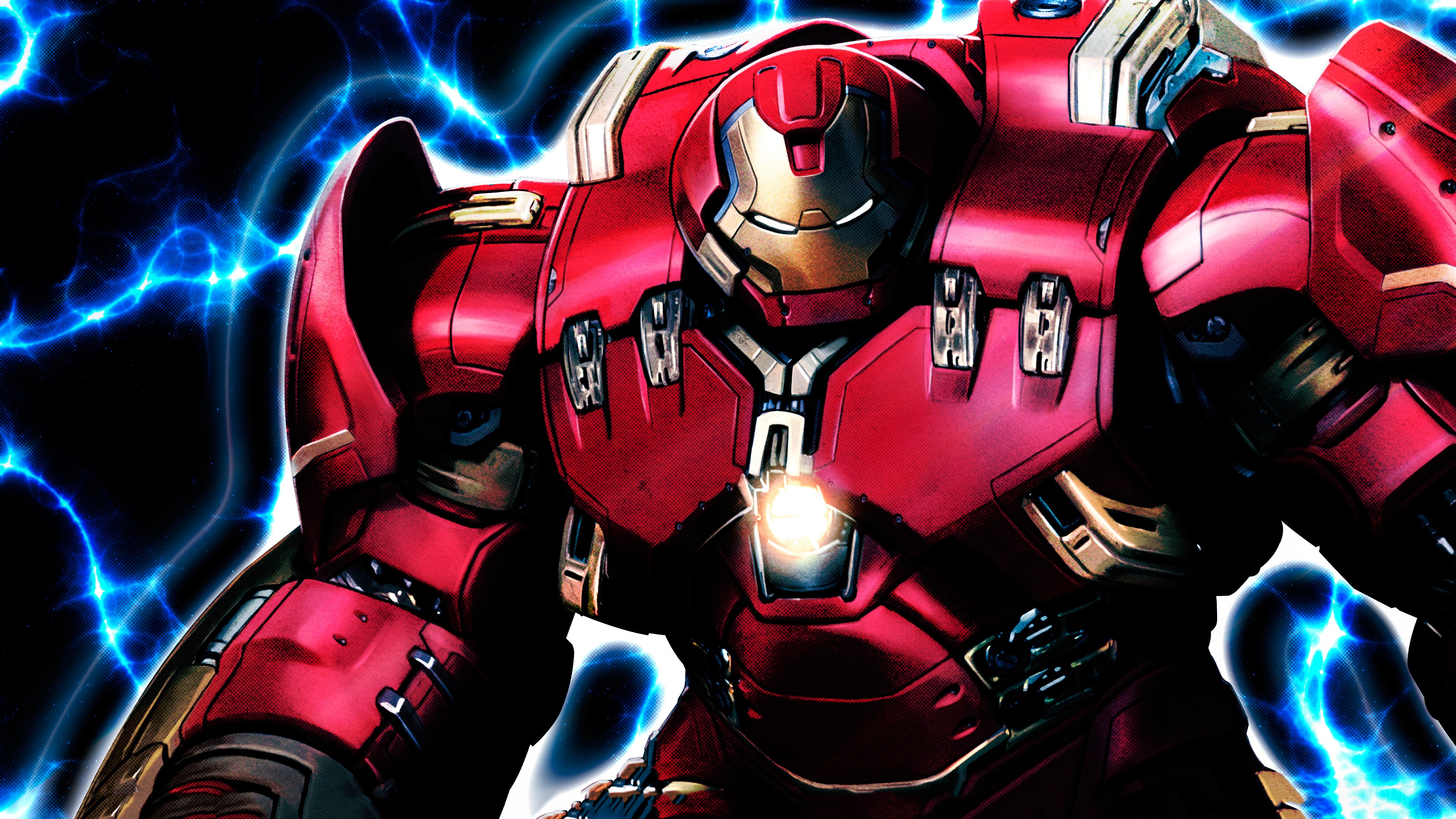 4K Hulkbuster Armor HD Wallpaper