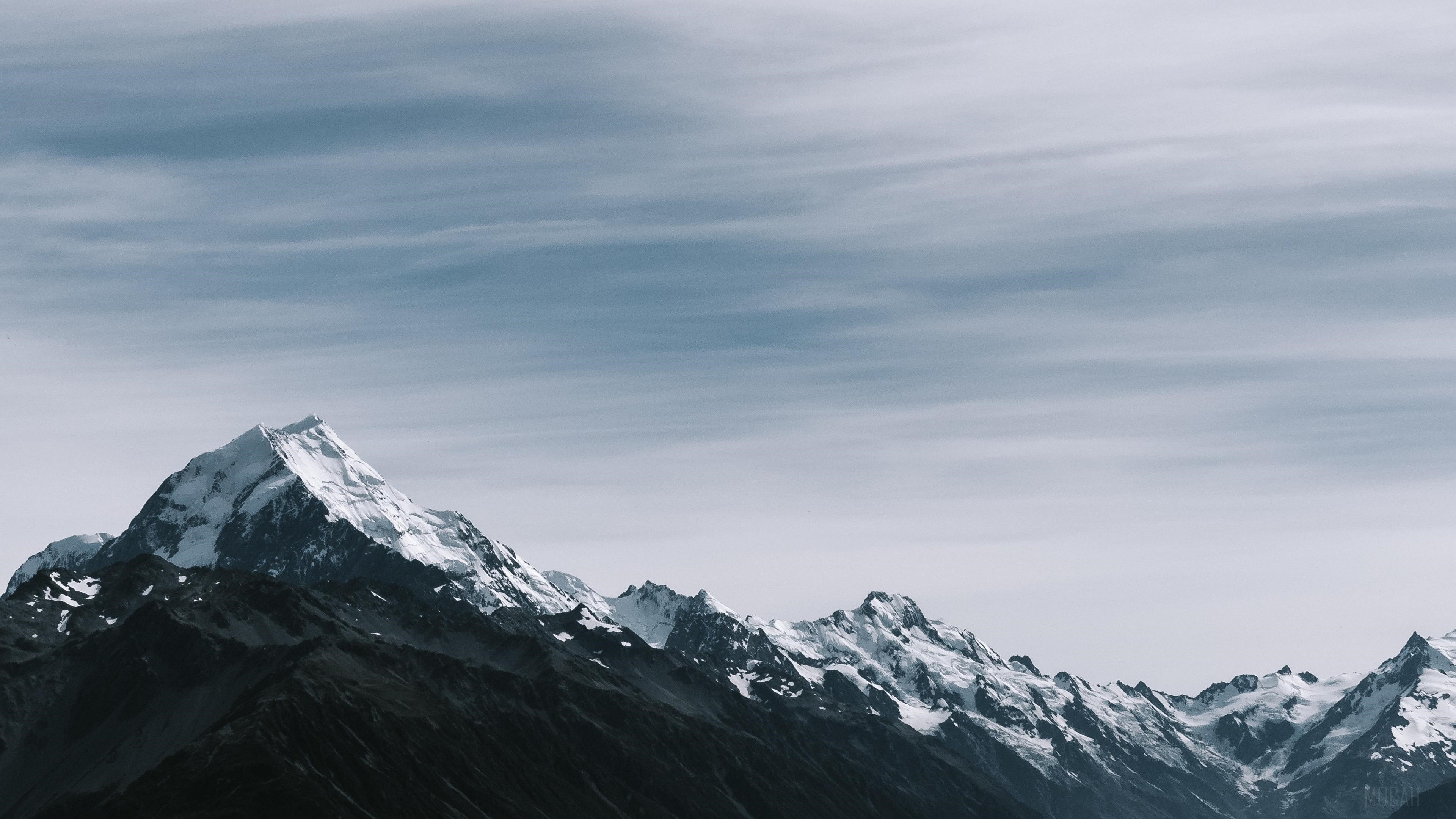Snowy Rocky Mountains HD Wallpaper