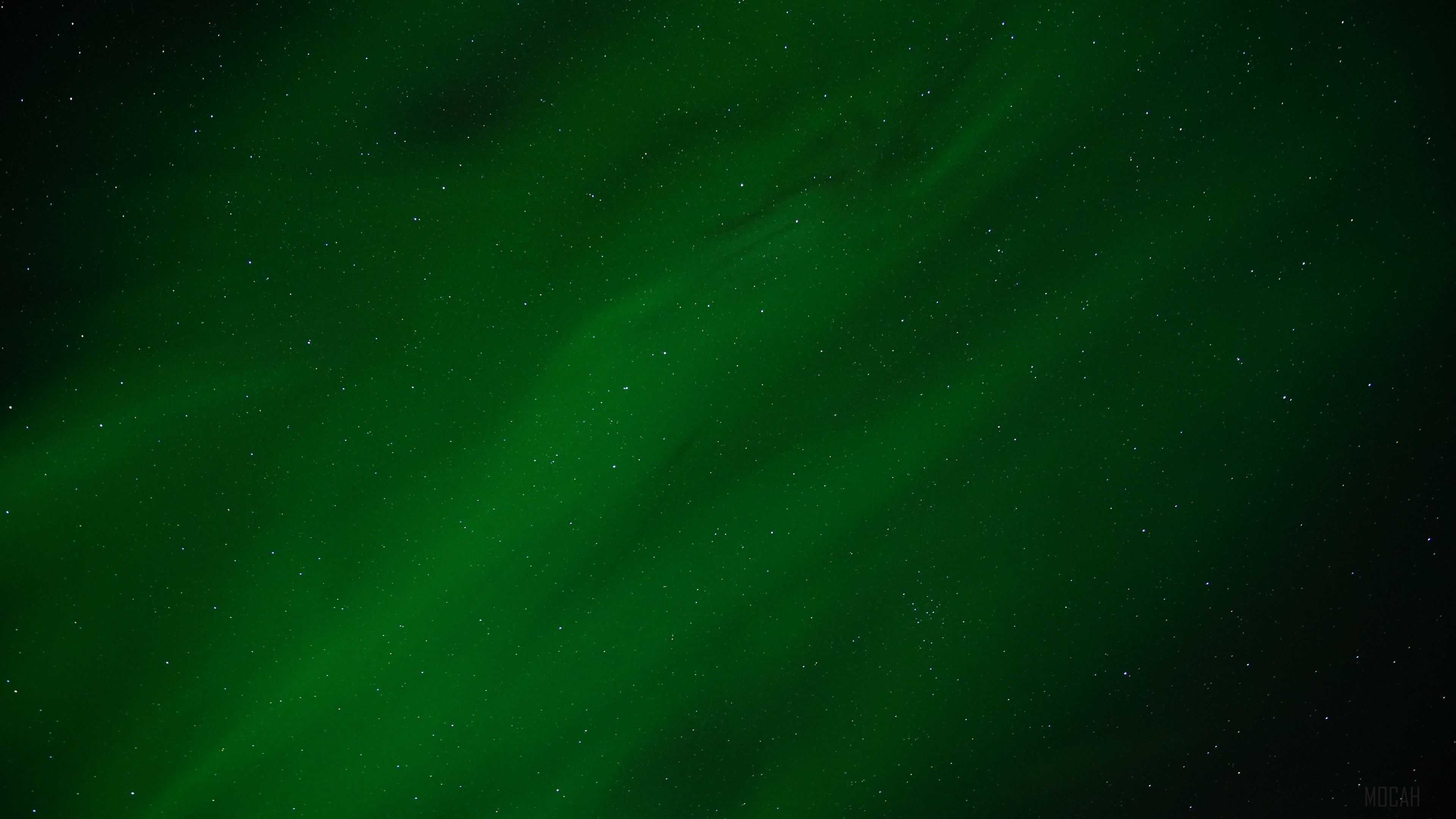Green Northern Lights HD Wallpaper