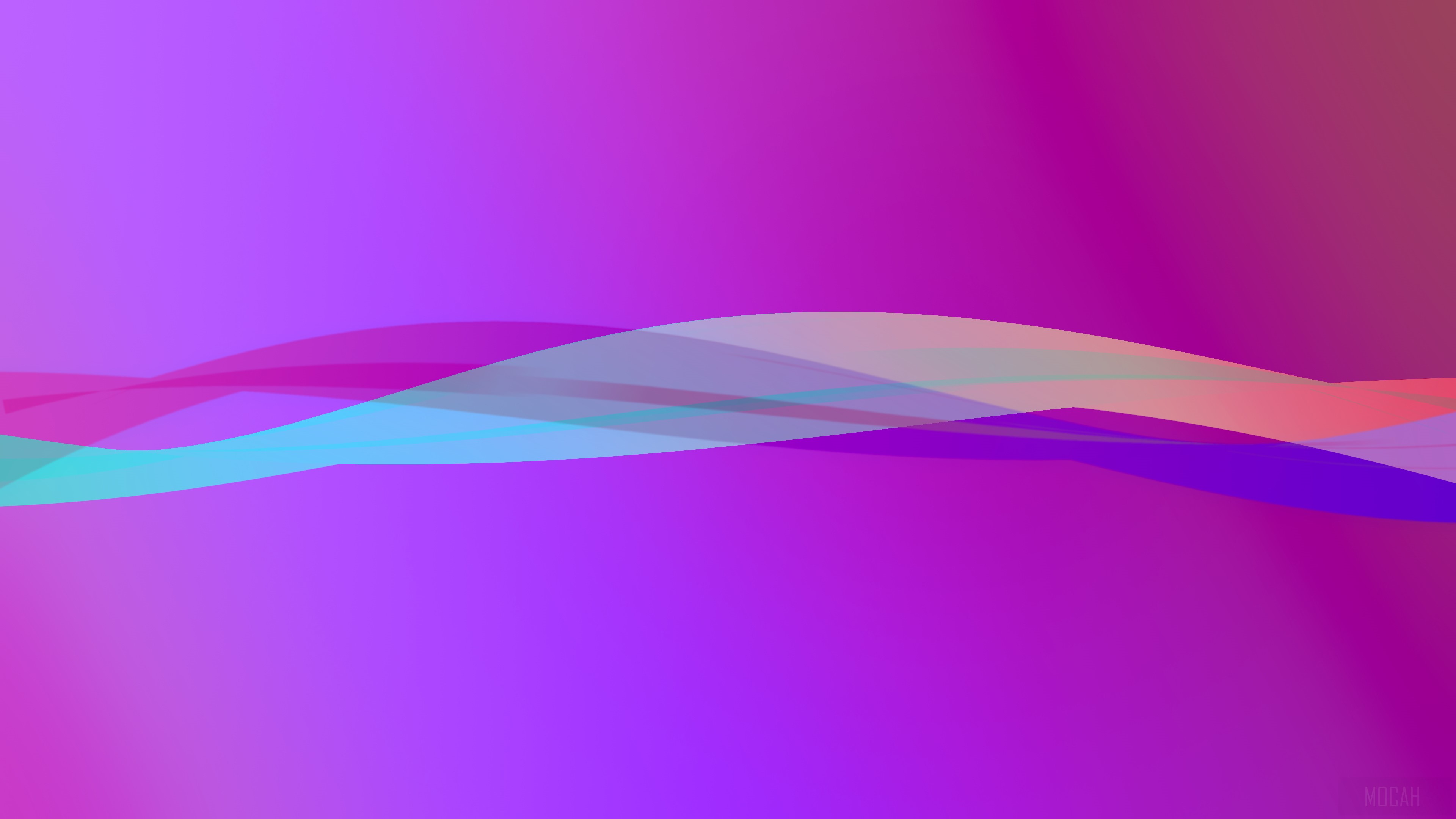 Colorful Abstract Gradient Waves 4K HD Wallpaper