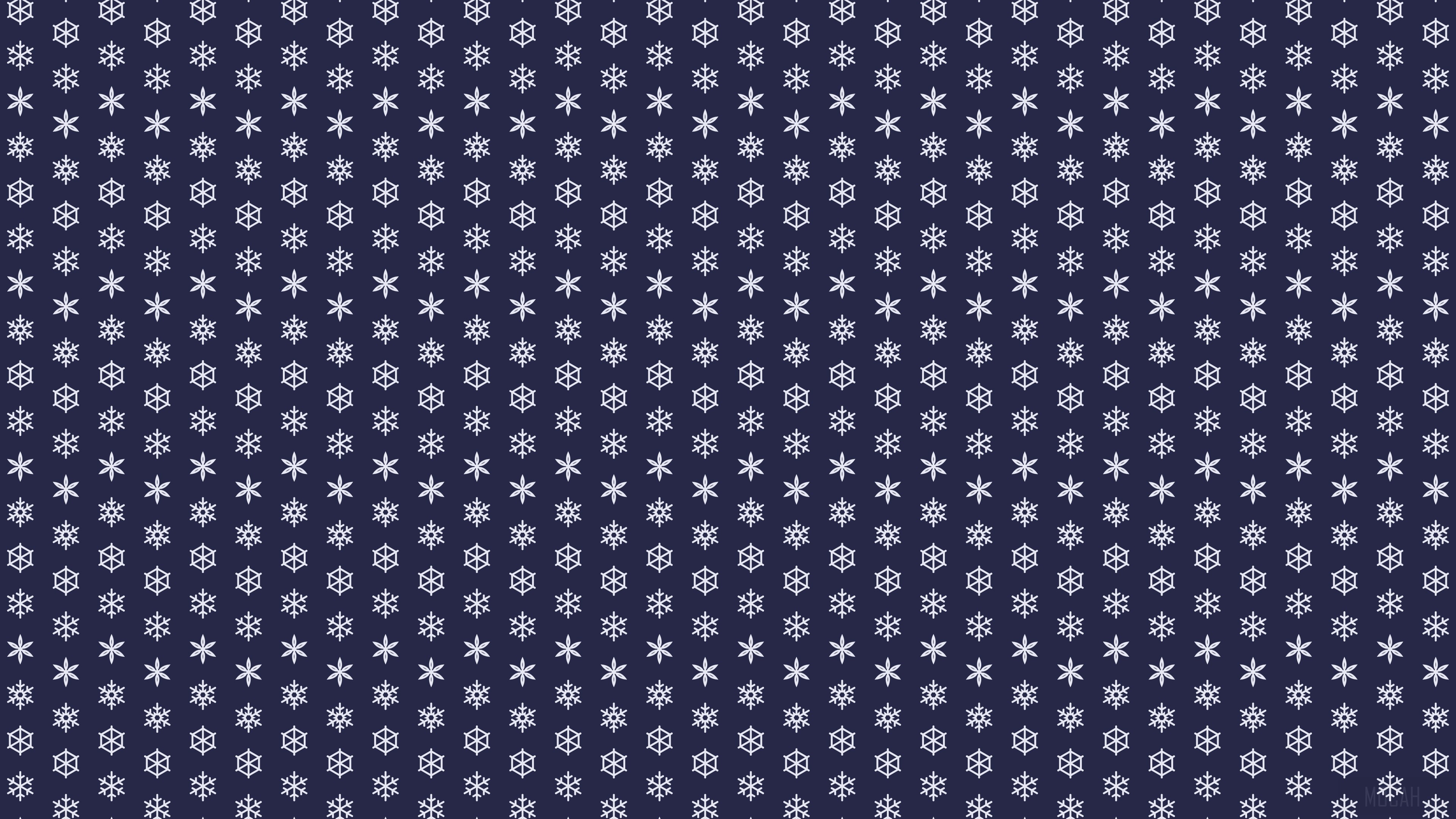 Snowflakes Abstract HD Wallpaper