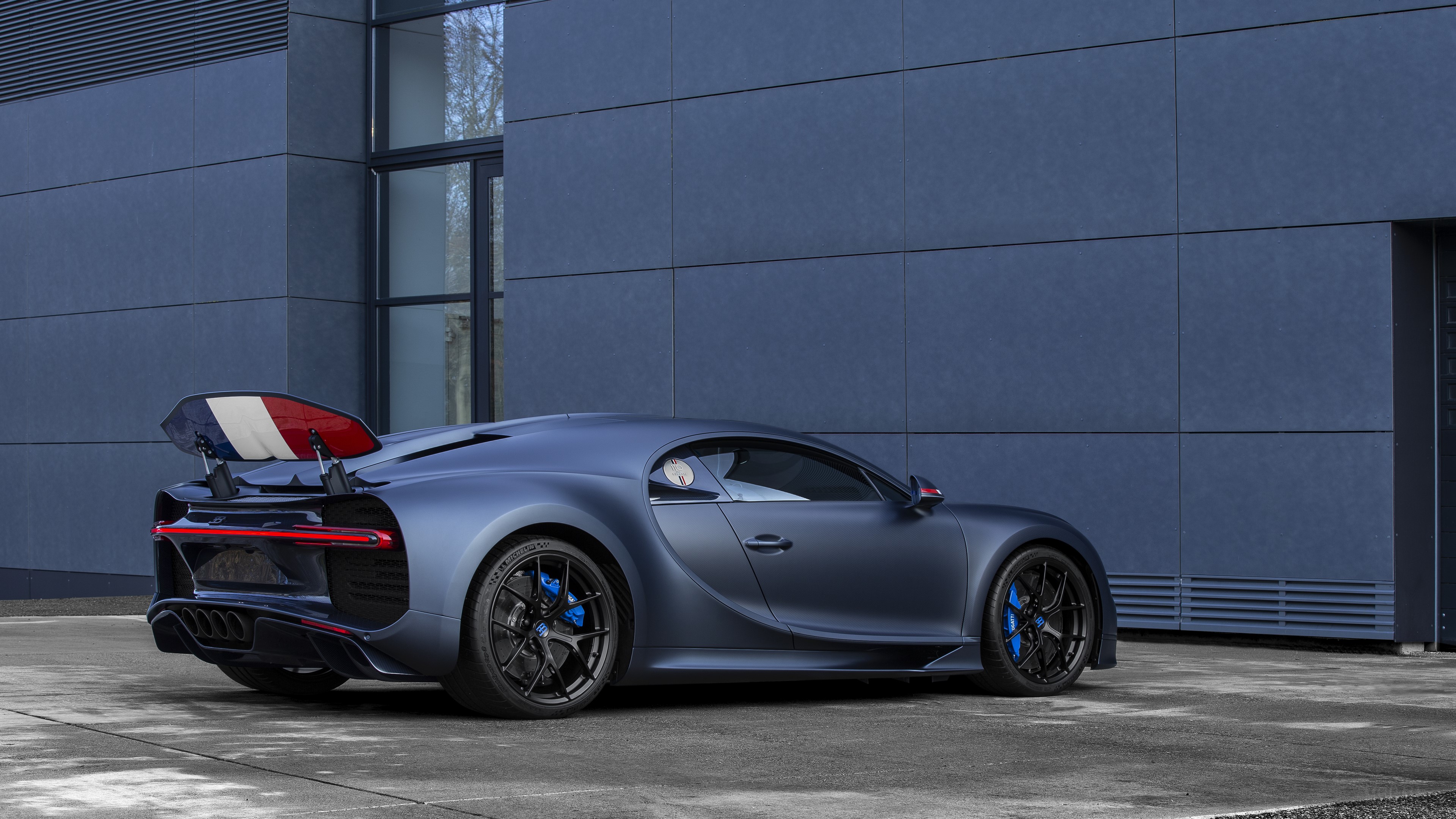 Bugatti Chiron Sport 110 Ans Rear 4K HD Wallpaper