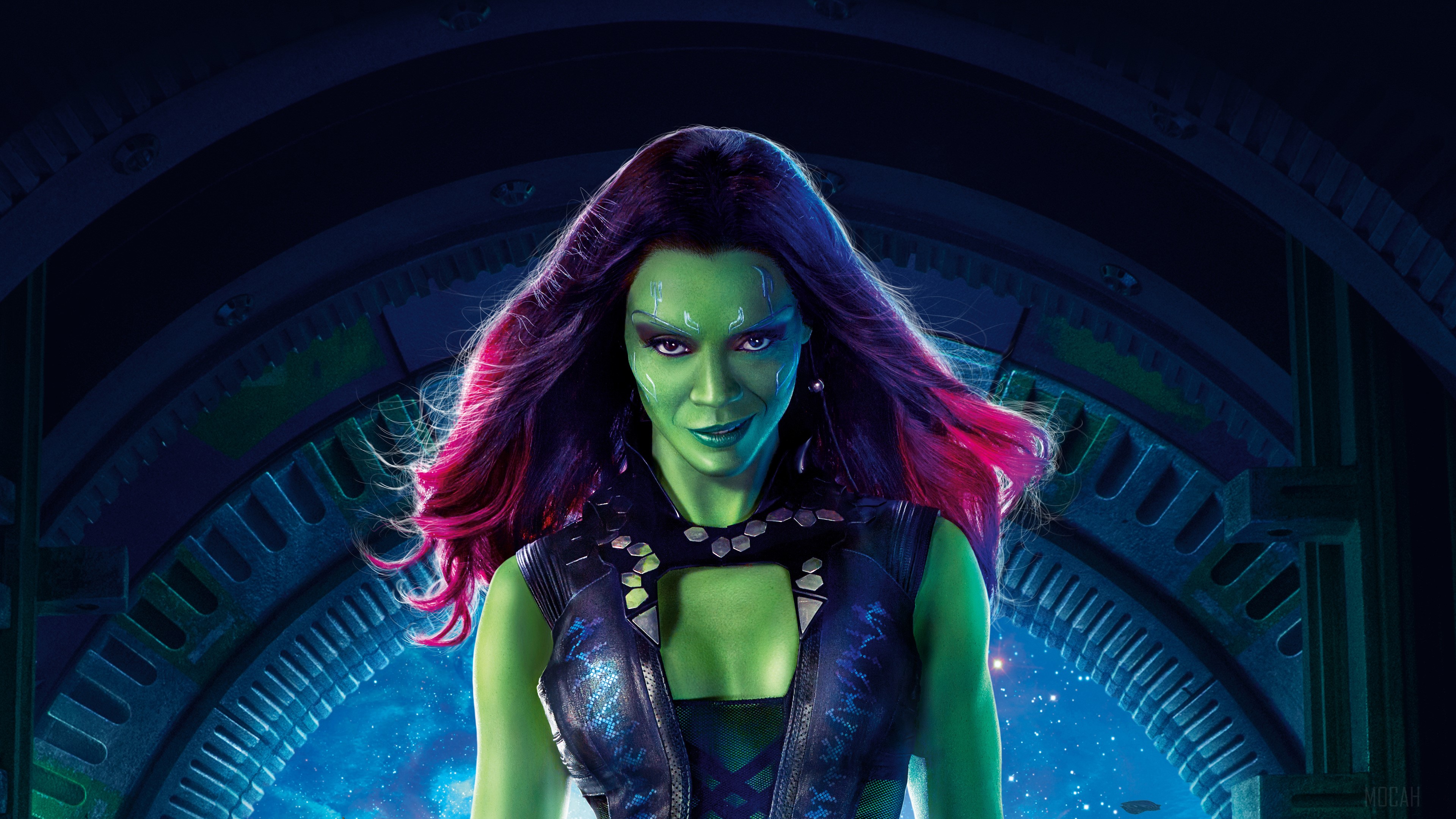 Gamora from Guardians of the Galaxy 4K HD Wallpaper