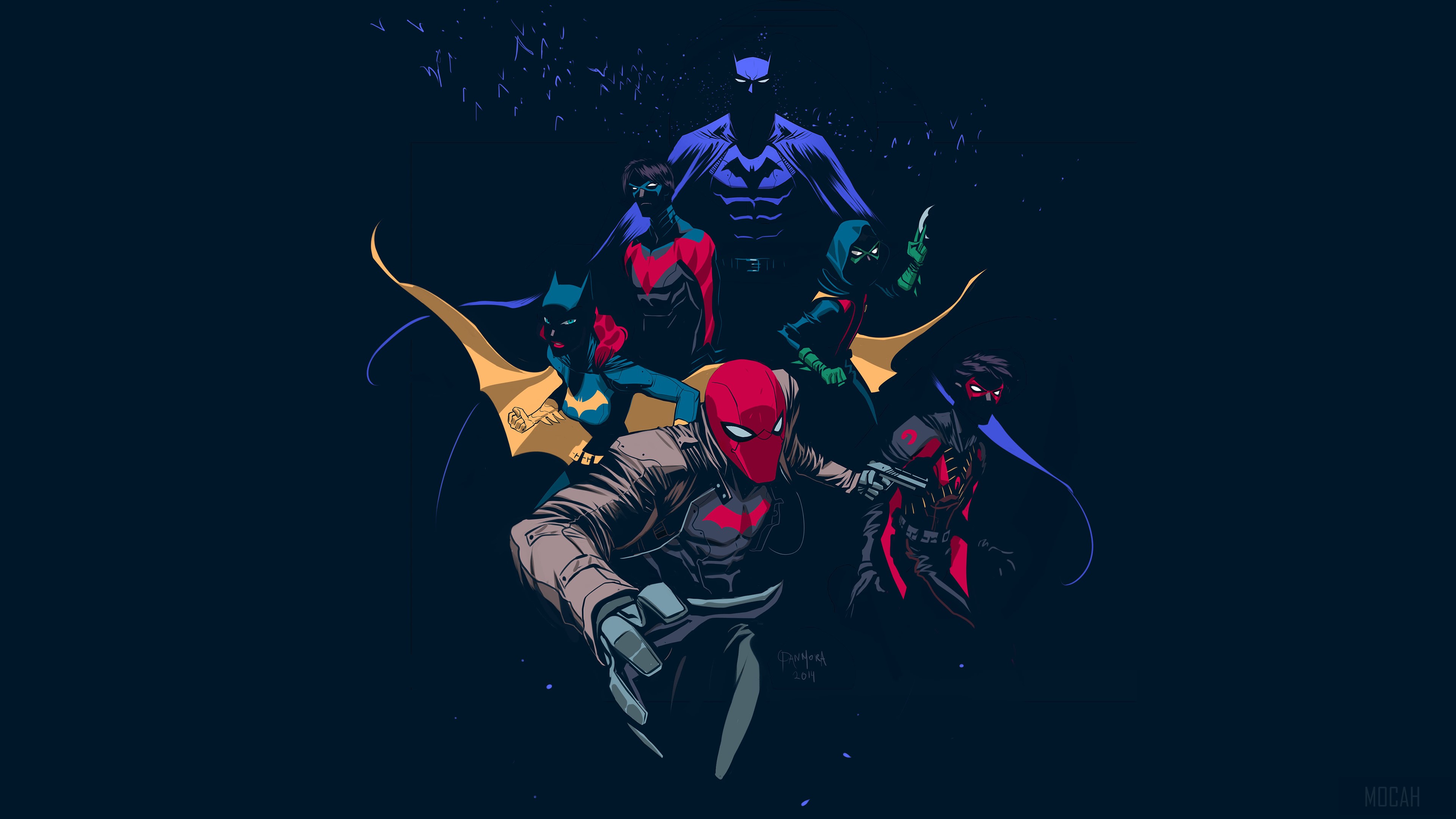 Batfamily HD Wallpaper
