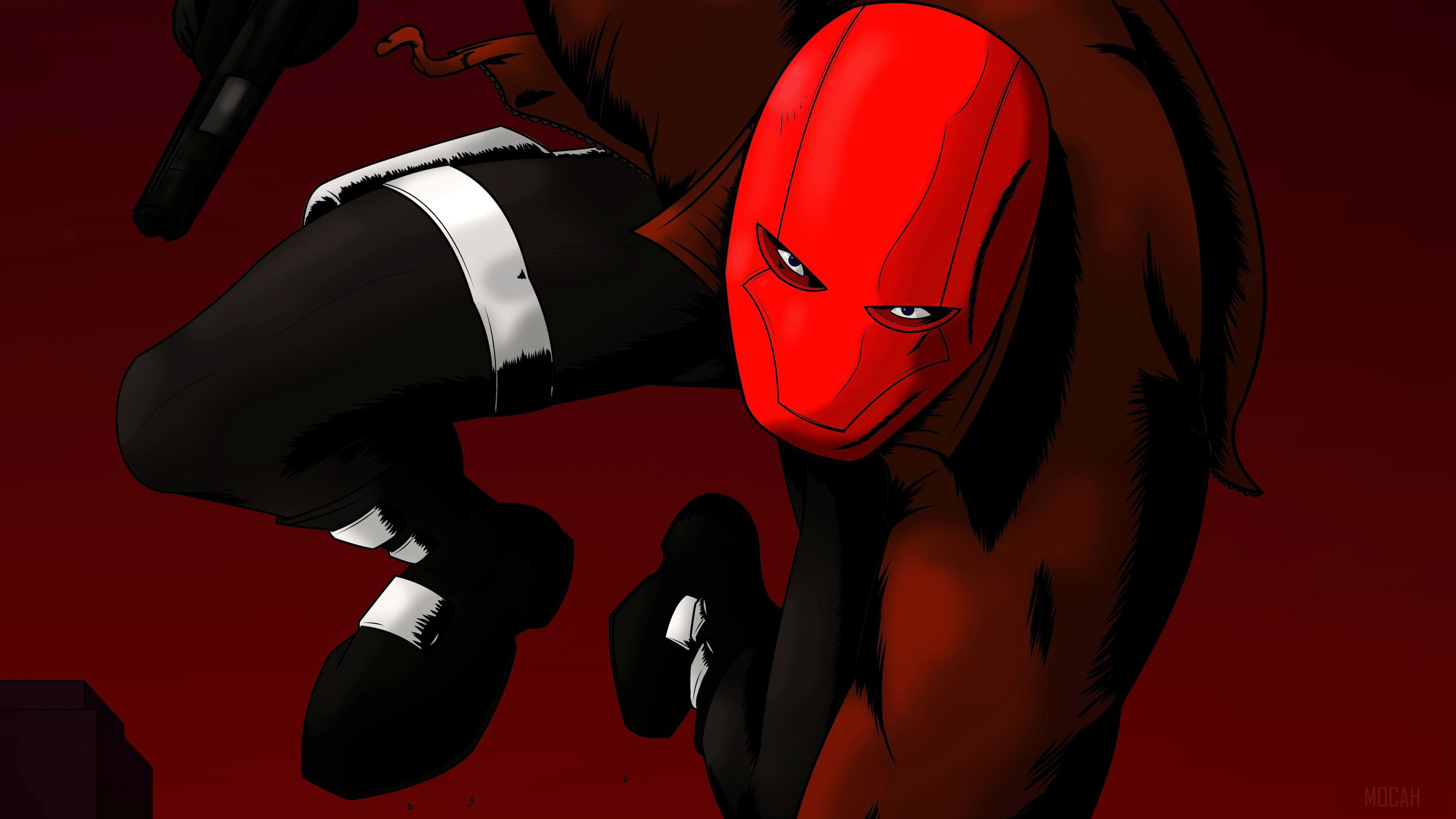 Red Hood Art HD Wallpaper