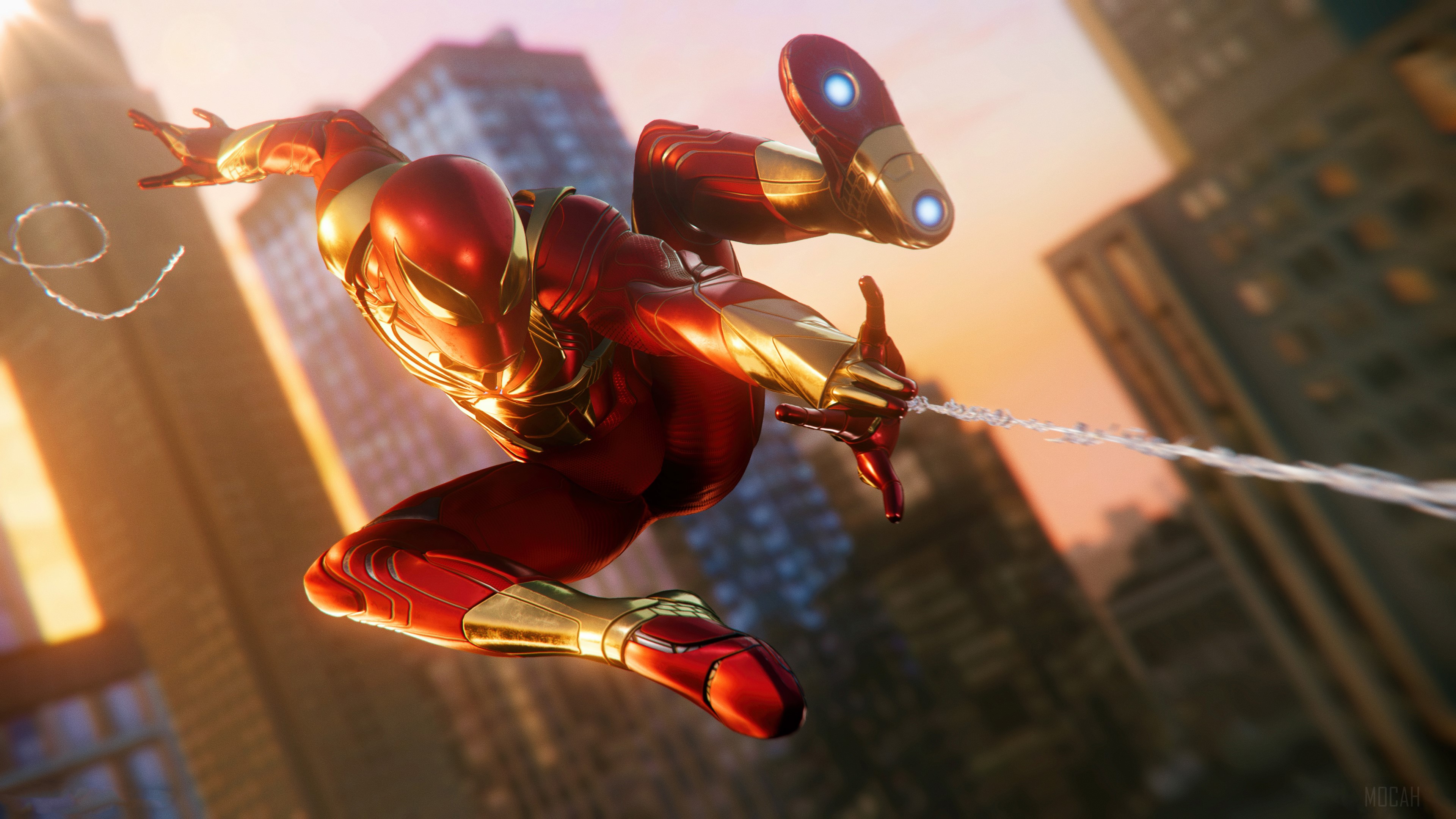 Spider-Man from Marvel's Spider-Man: Turf Wars 4K HD Wallpaper