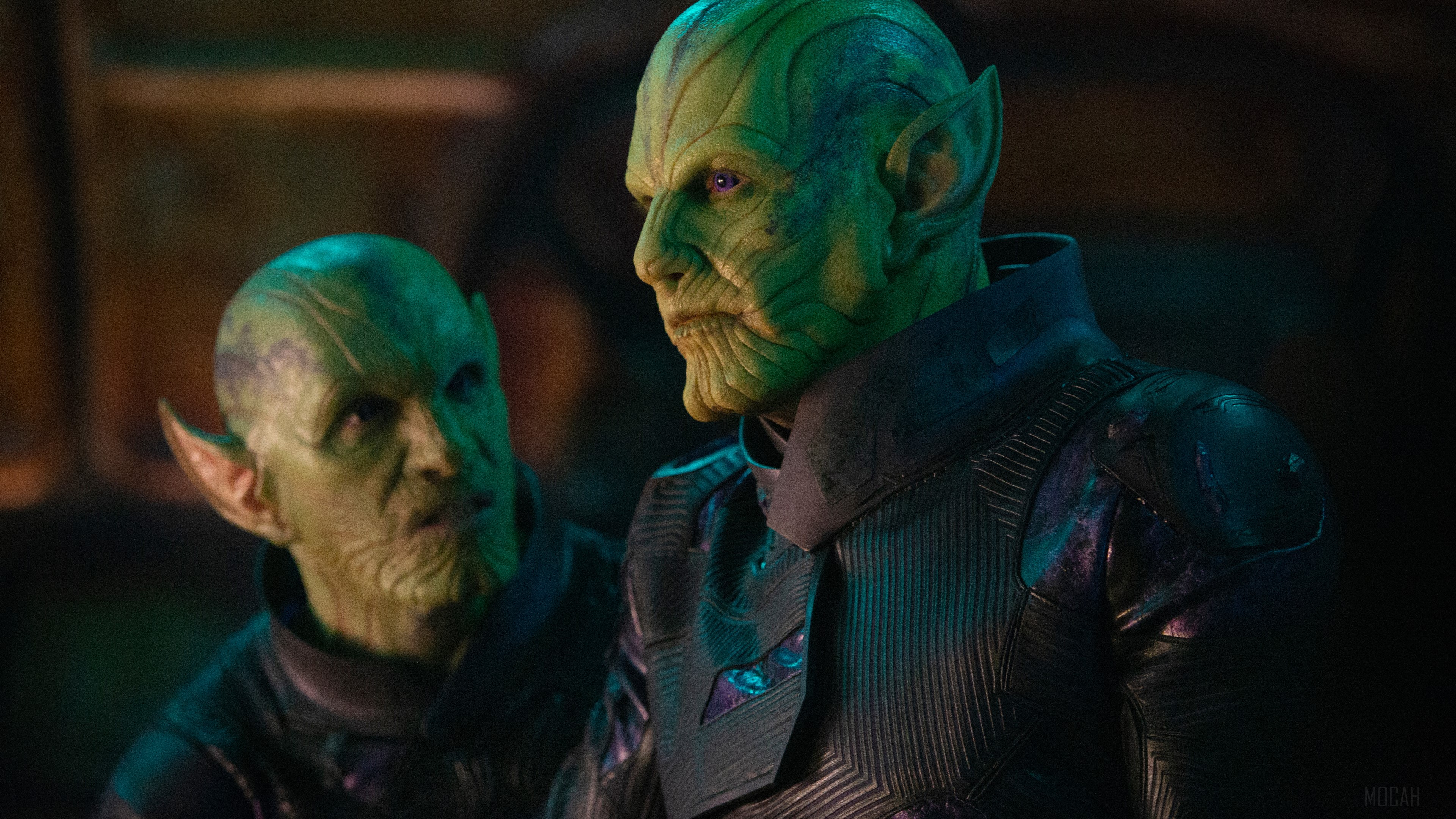 Two Skrulls from Captain Marvel 4K HD Wallpaper