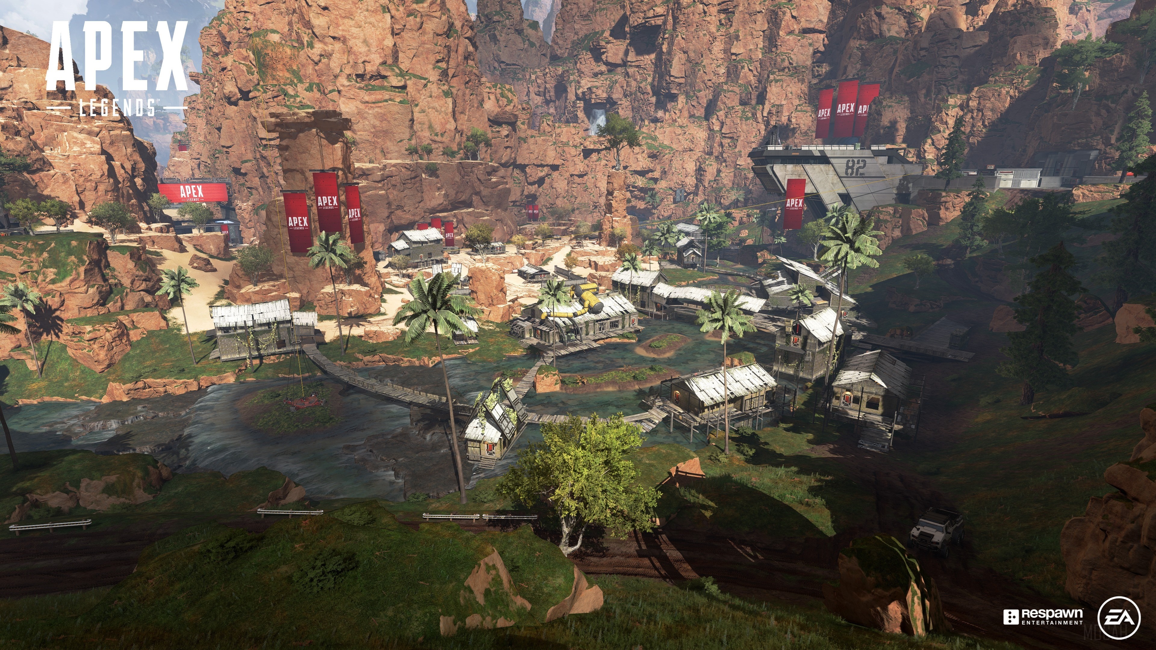 Apex Legends King's Canyon Bridges 4K HD Wallpaper